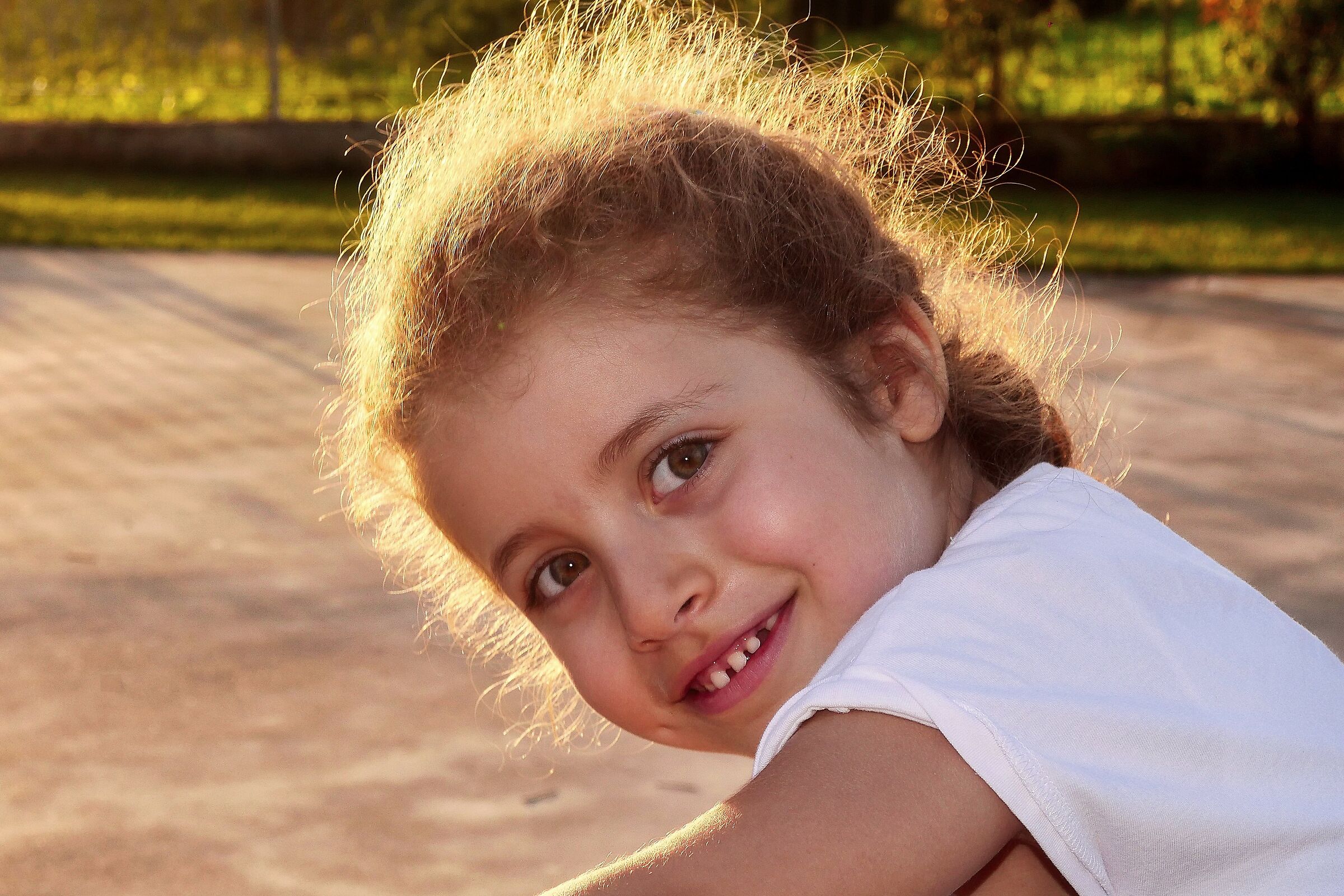 The sun in your hair