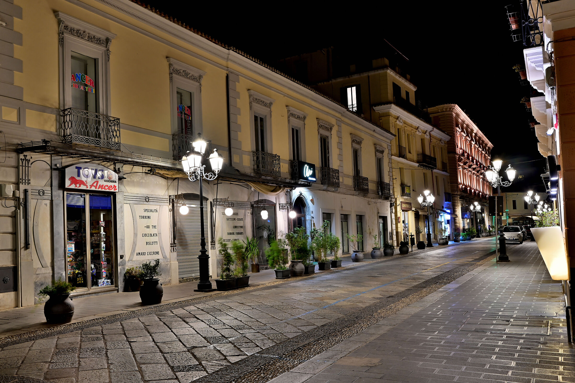 Deserto urbano di un sabato estivo