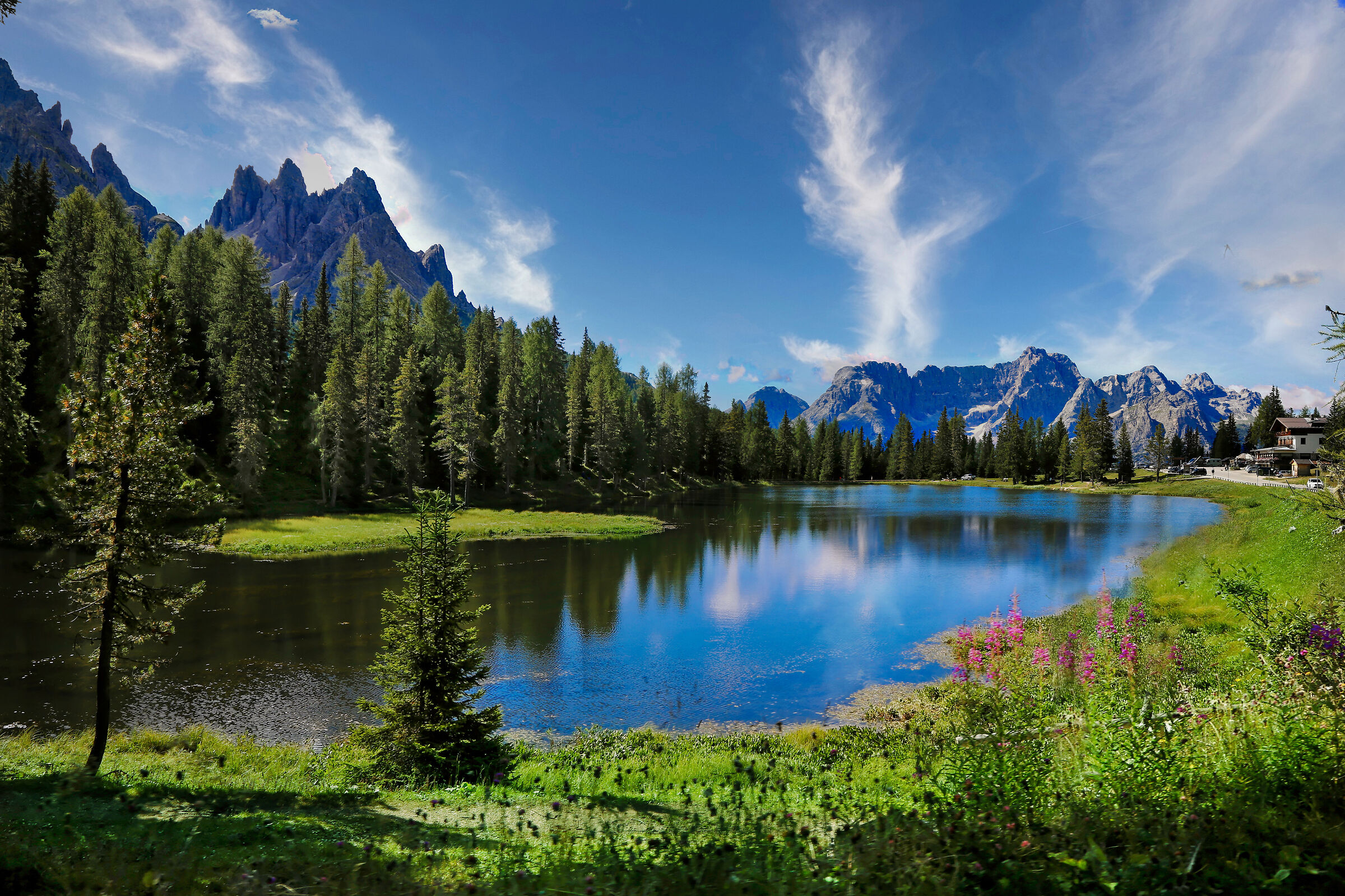 Lake Antorno Belluno