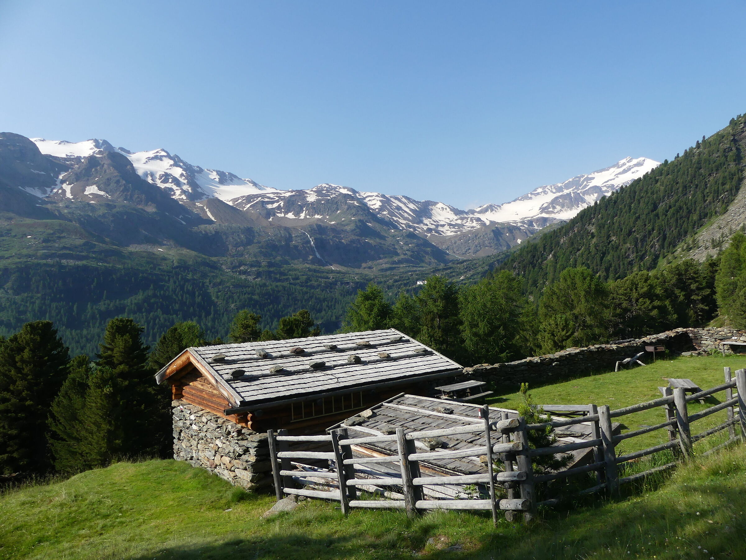 The Peder Alm in Val Martello