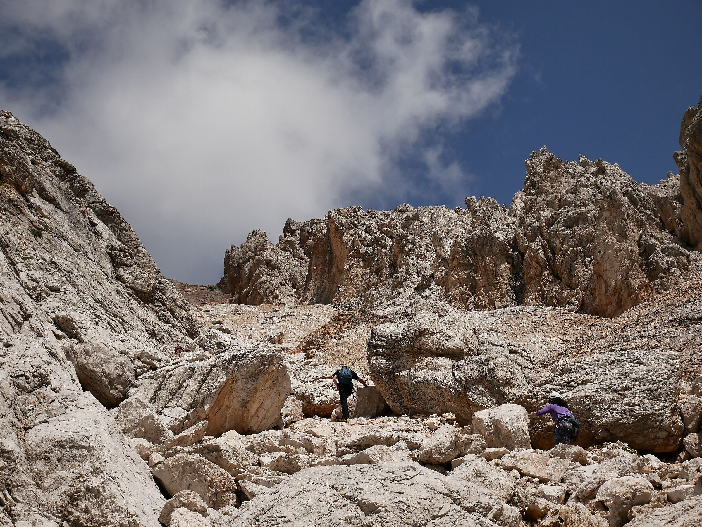 Towards the high fork