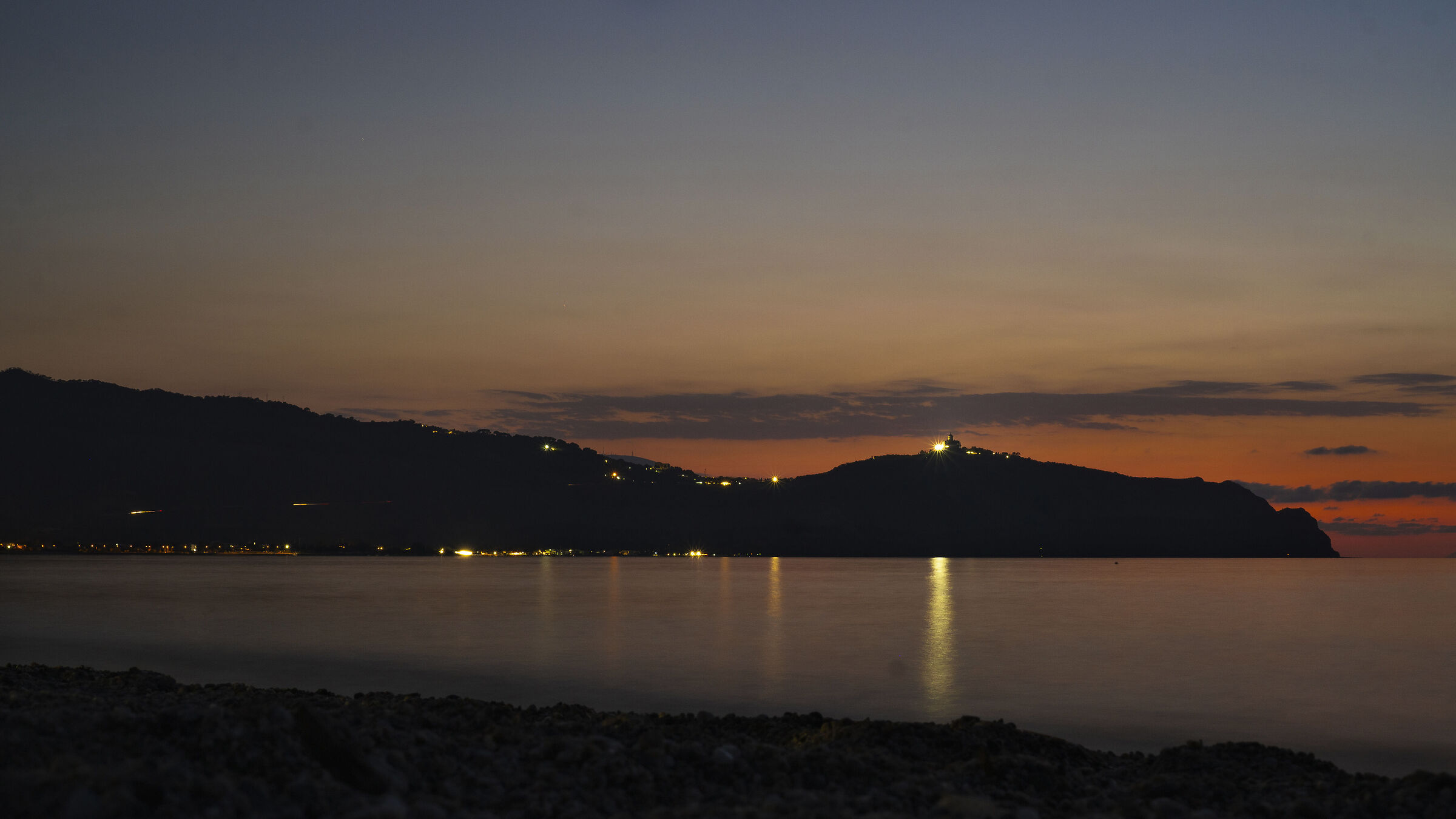 Sea sunset