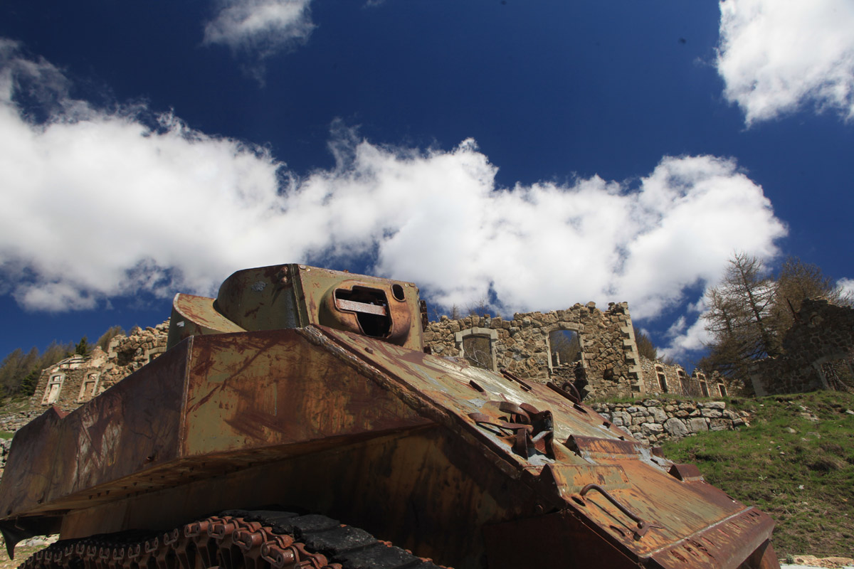 tank americano sull'authion