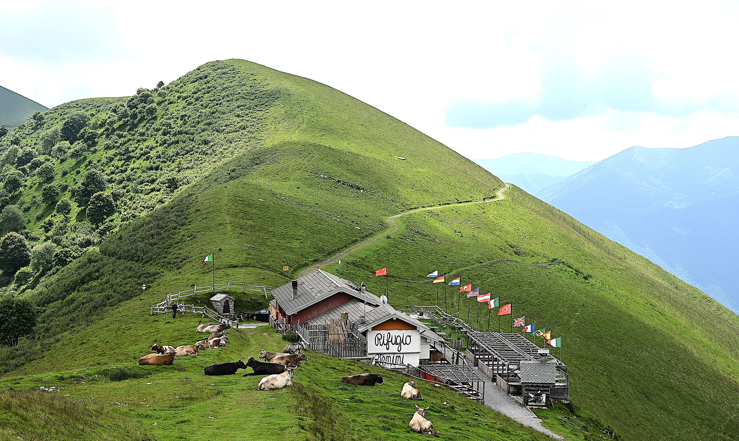 Rifugio Venini 1576 m.