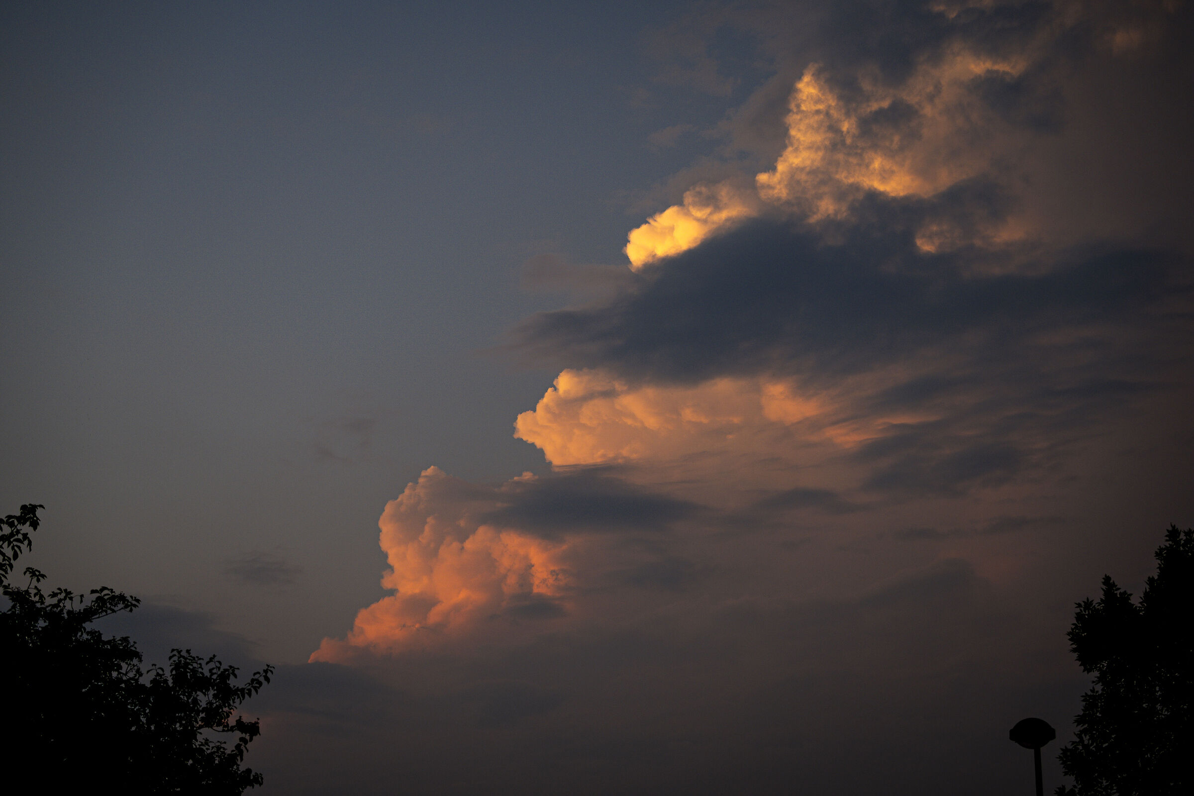 Twilight clouds