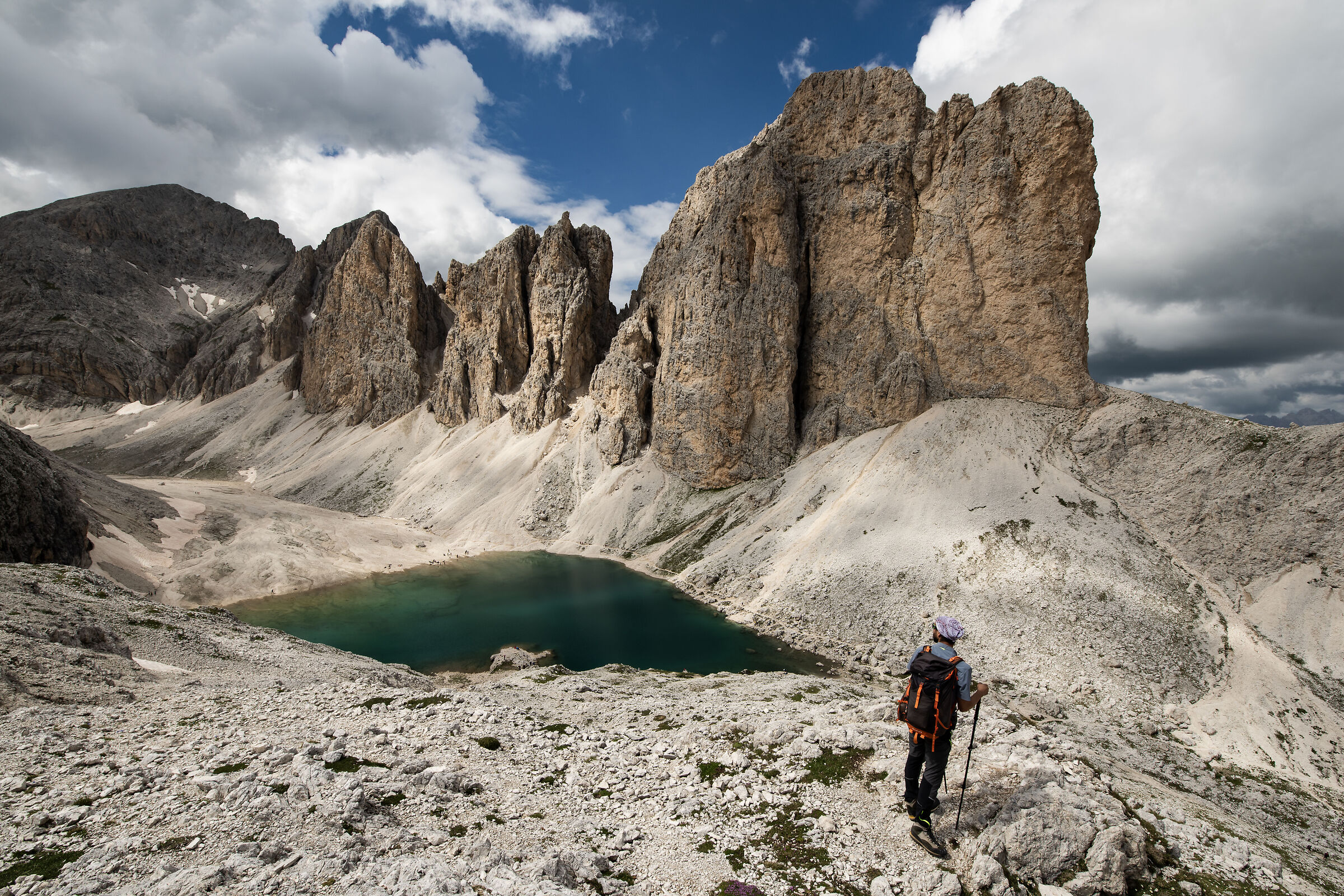 Antermoia, il lago lunare