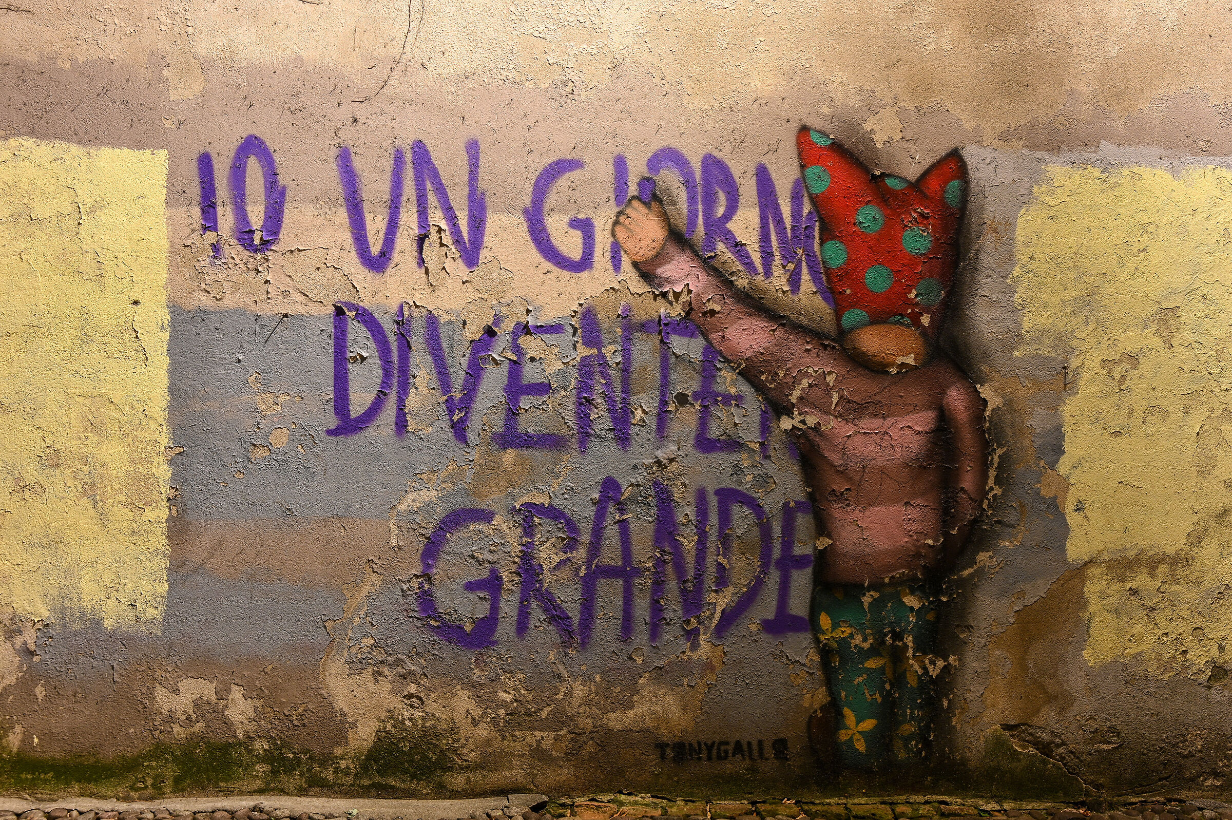 I'm going to grow up...