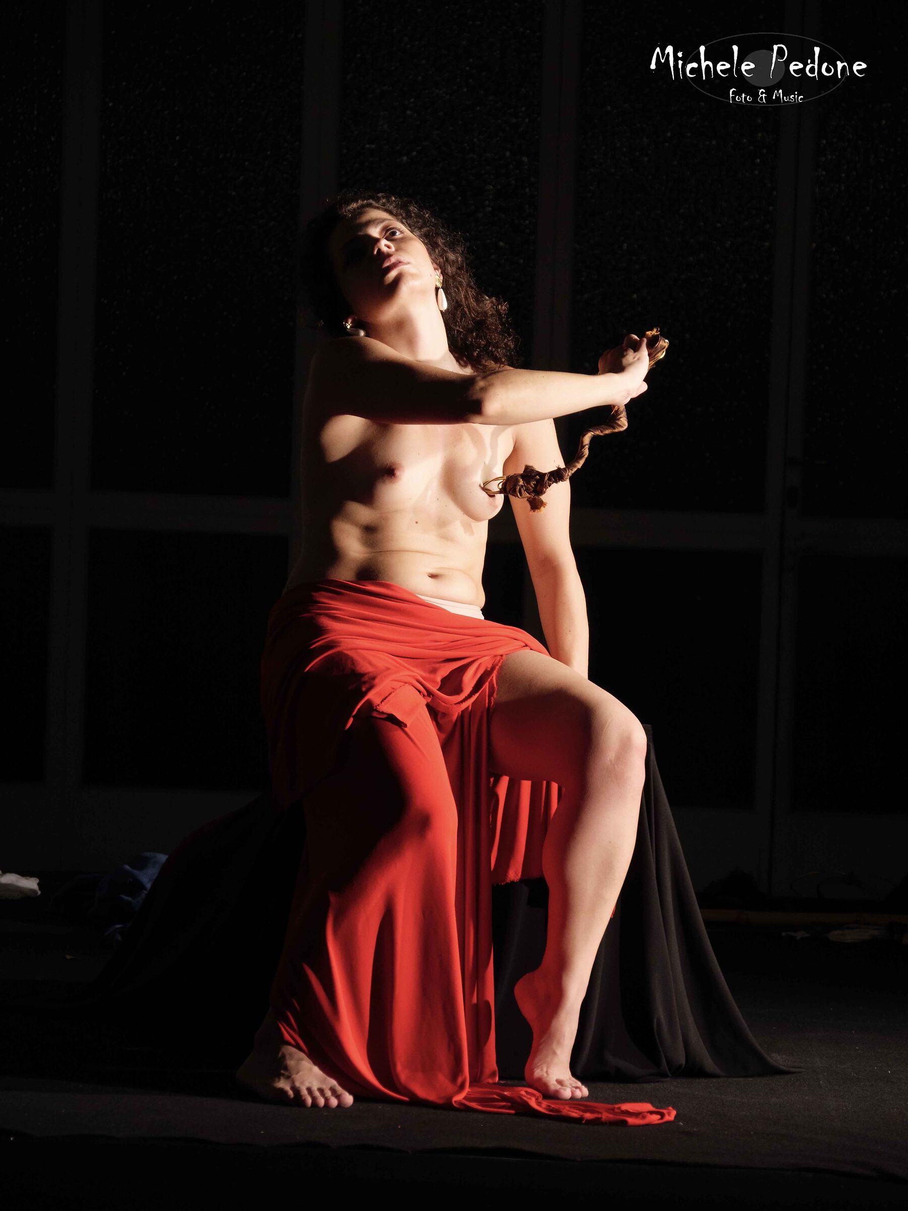 Cleopatra bitten by the asp