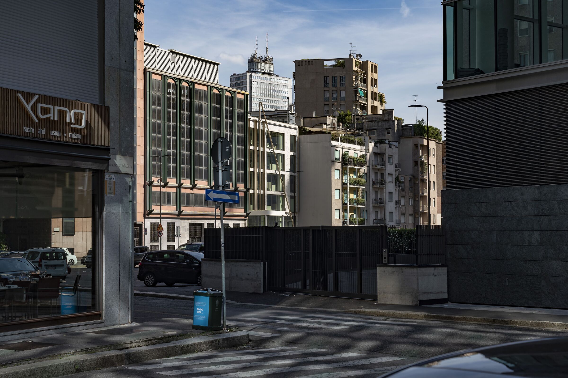 Intersection of Via A. Campanini and Via G. Cardano