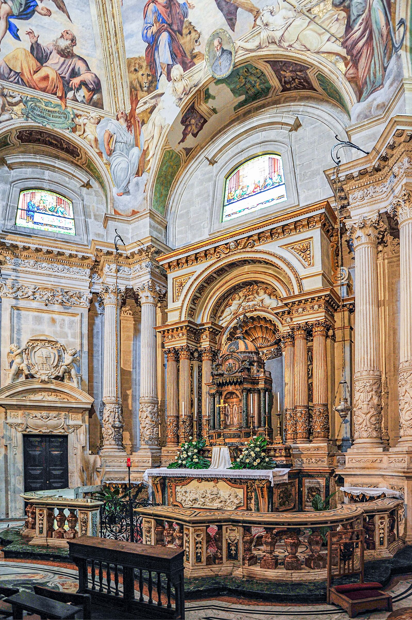 siracusa duomo interno