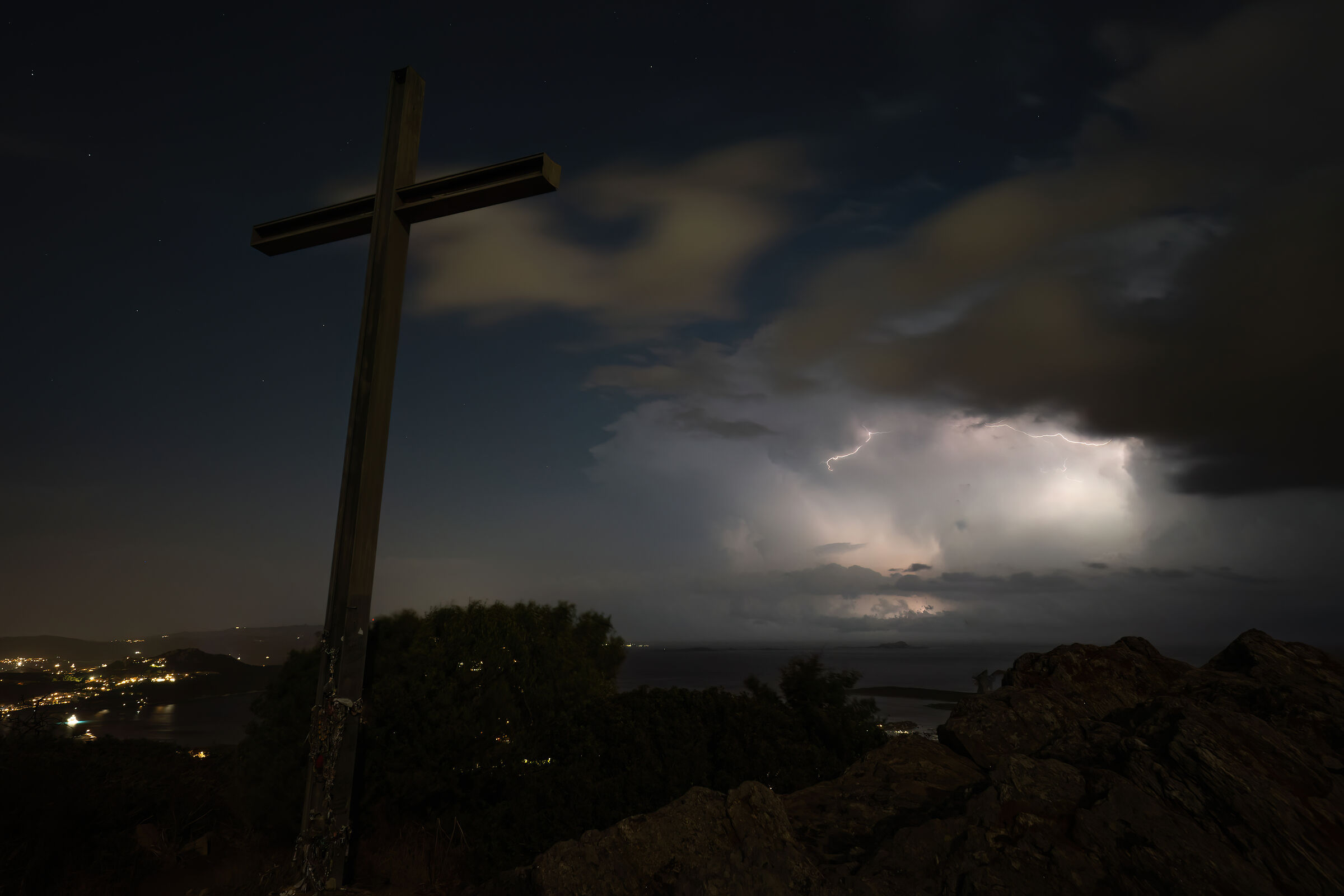 tempesta sul Nord Sardegna