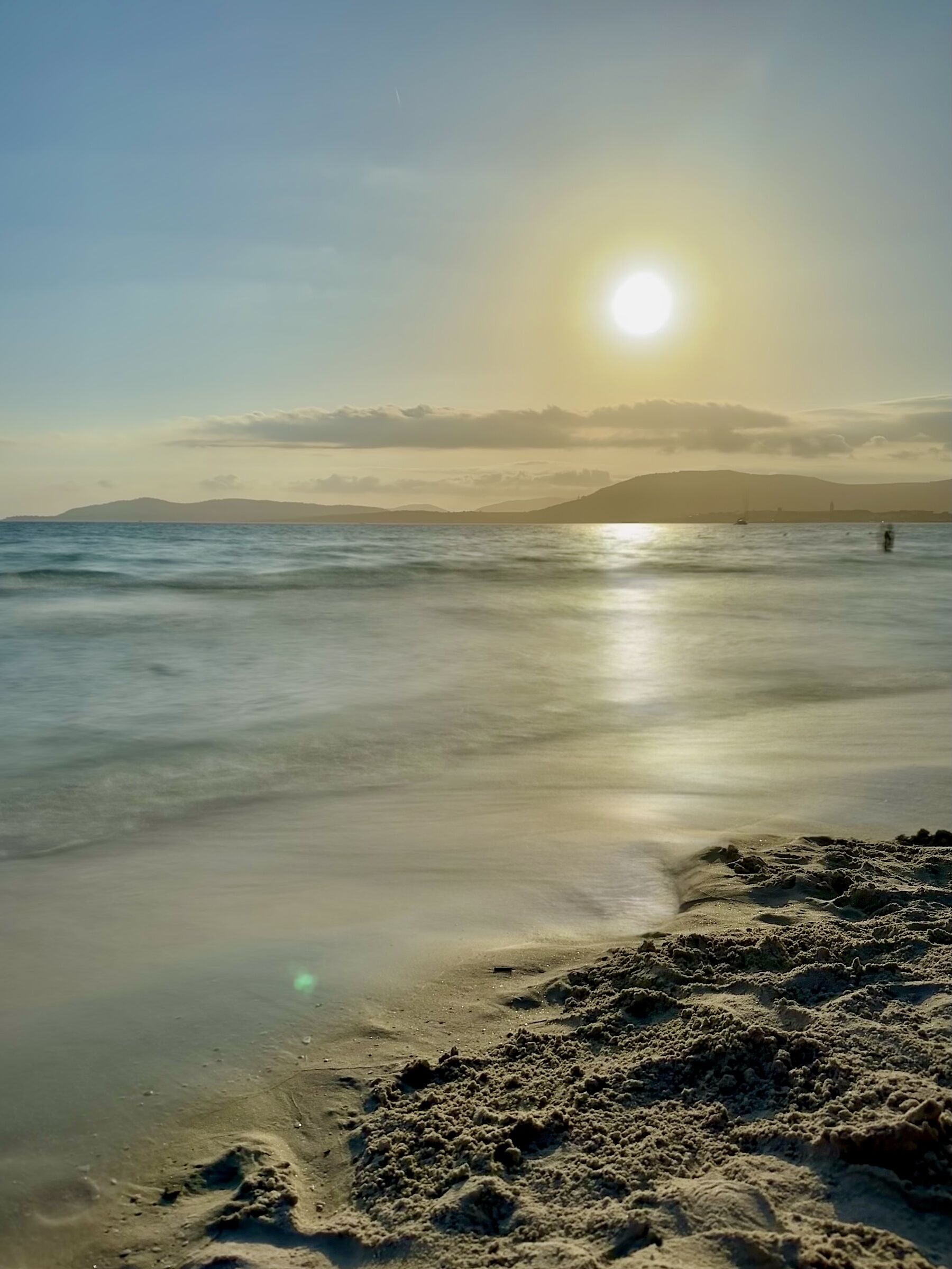 Effetto sera spiaggia alghero