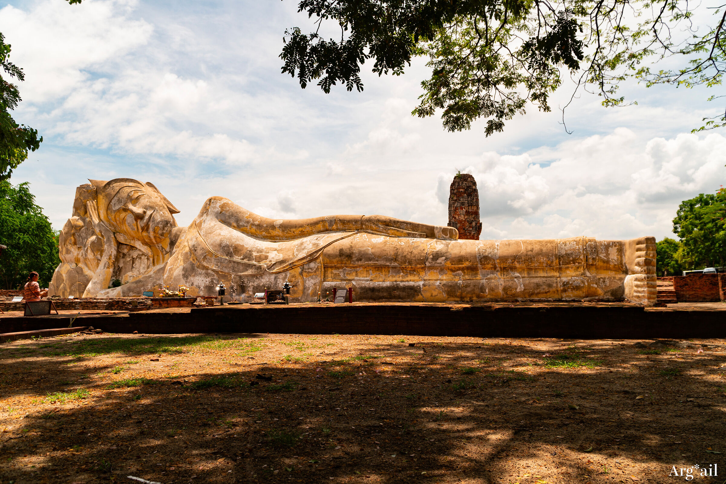The reclining Buddha