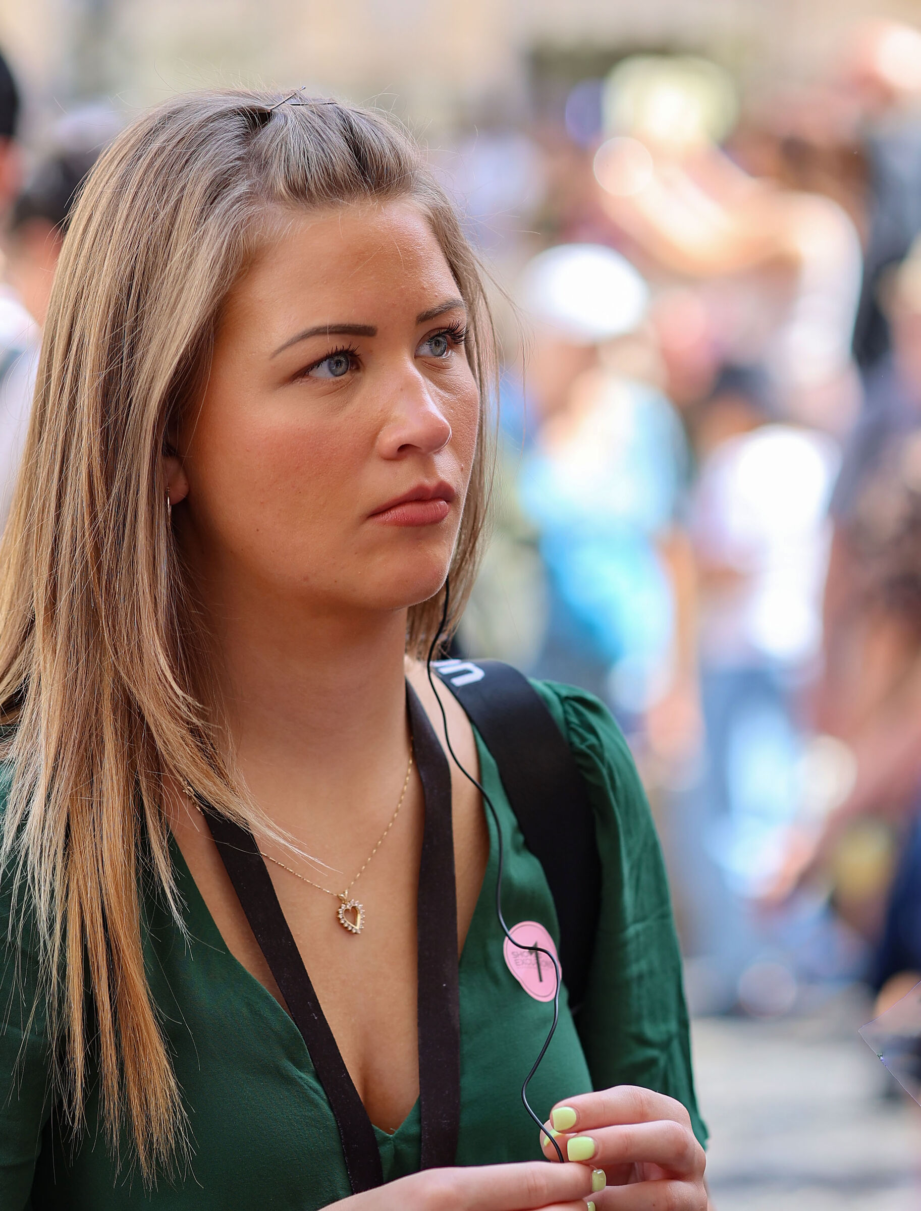 Ascoltando la guida turistica