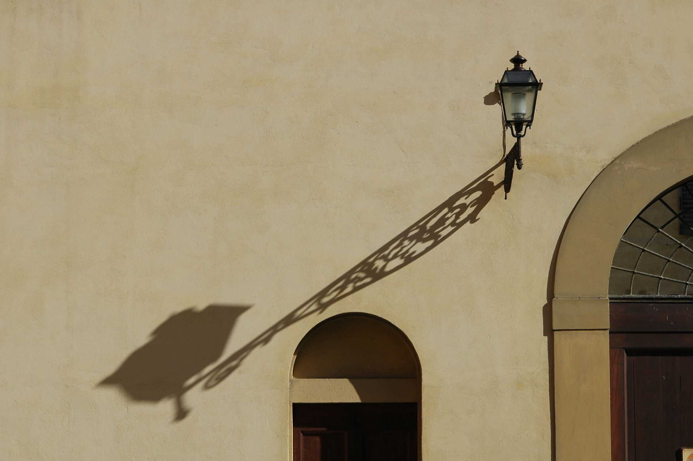 Shadow on the wall