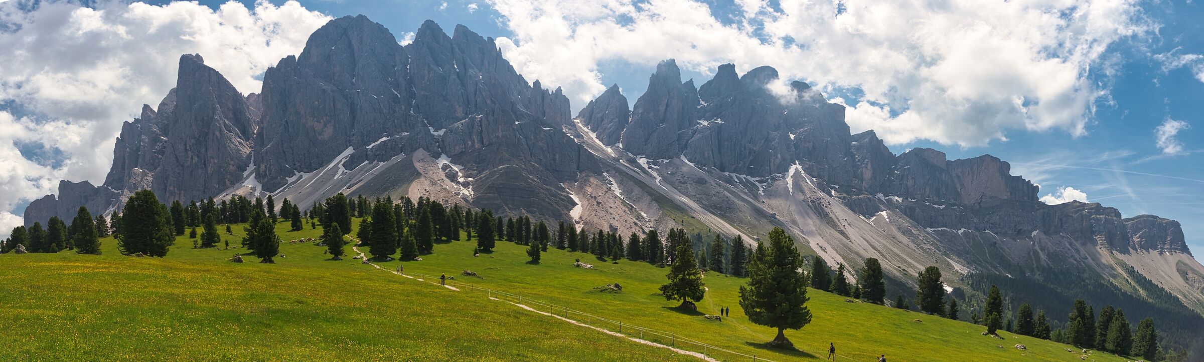 The Odle from Malga Casnago