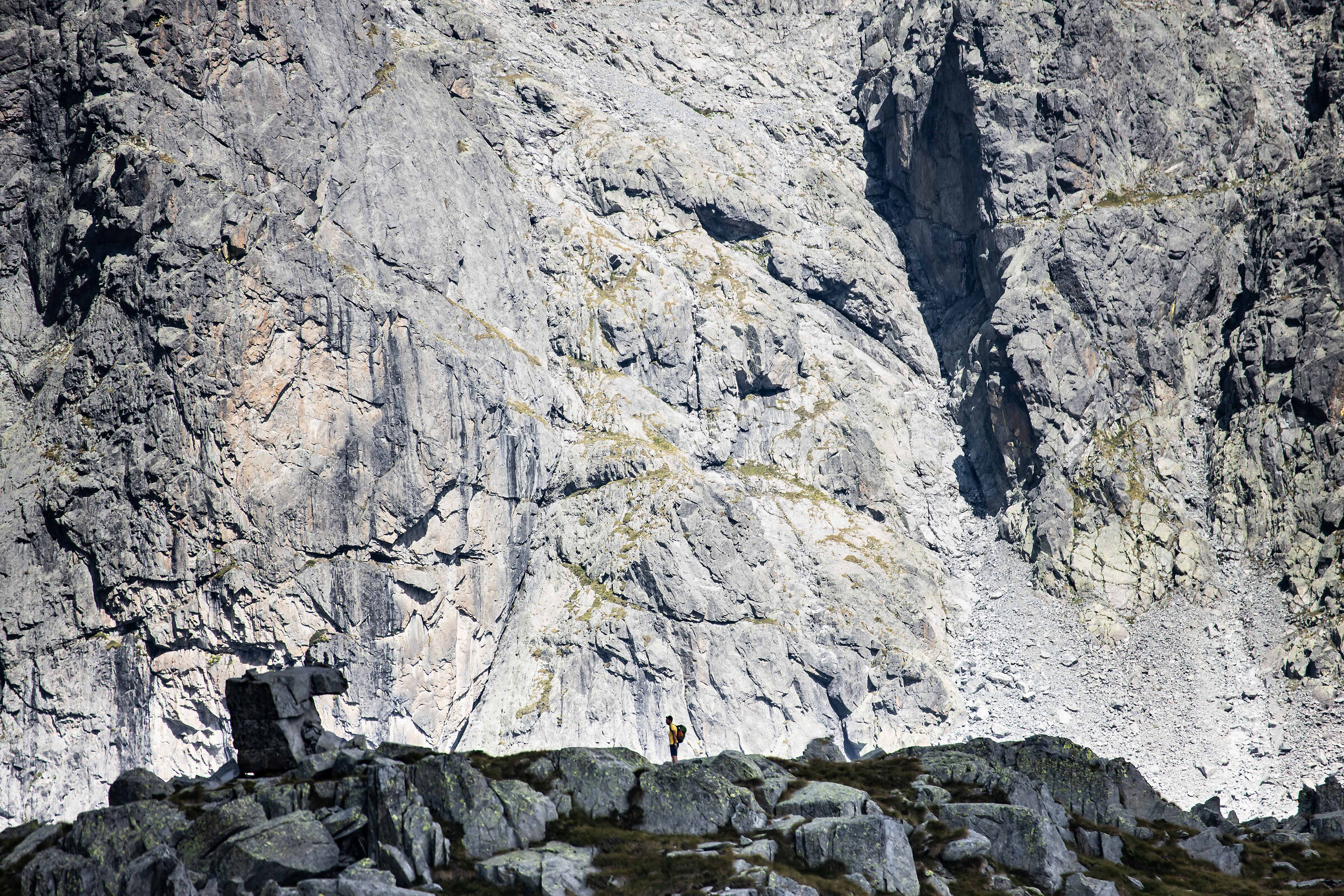 Man vs rock