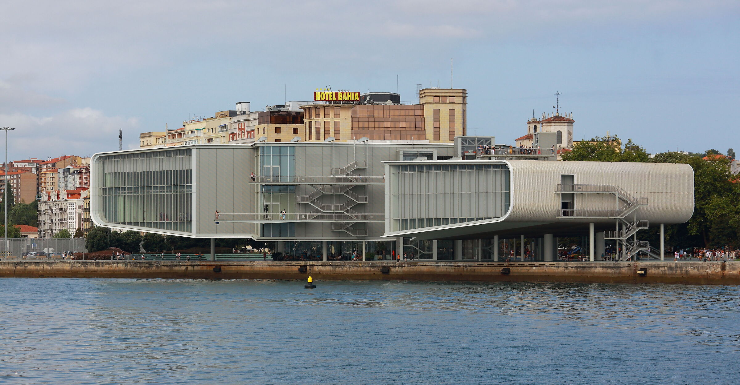 Arrivo a Santander dal mare