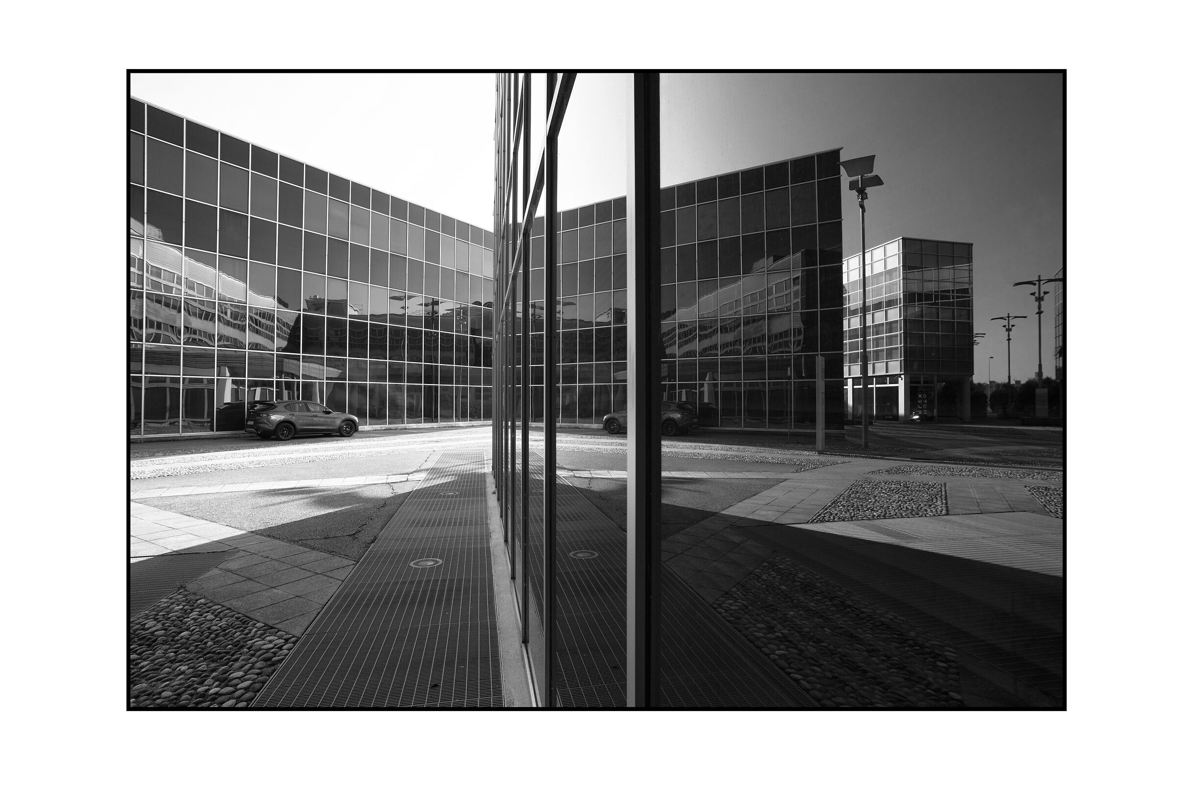 Metropolis of glass.