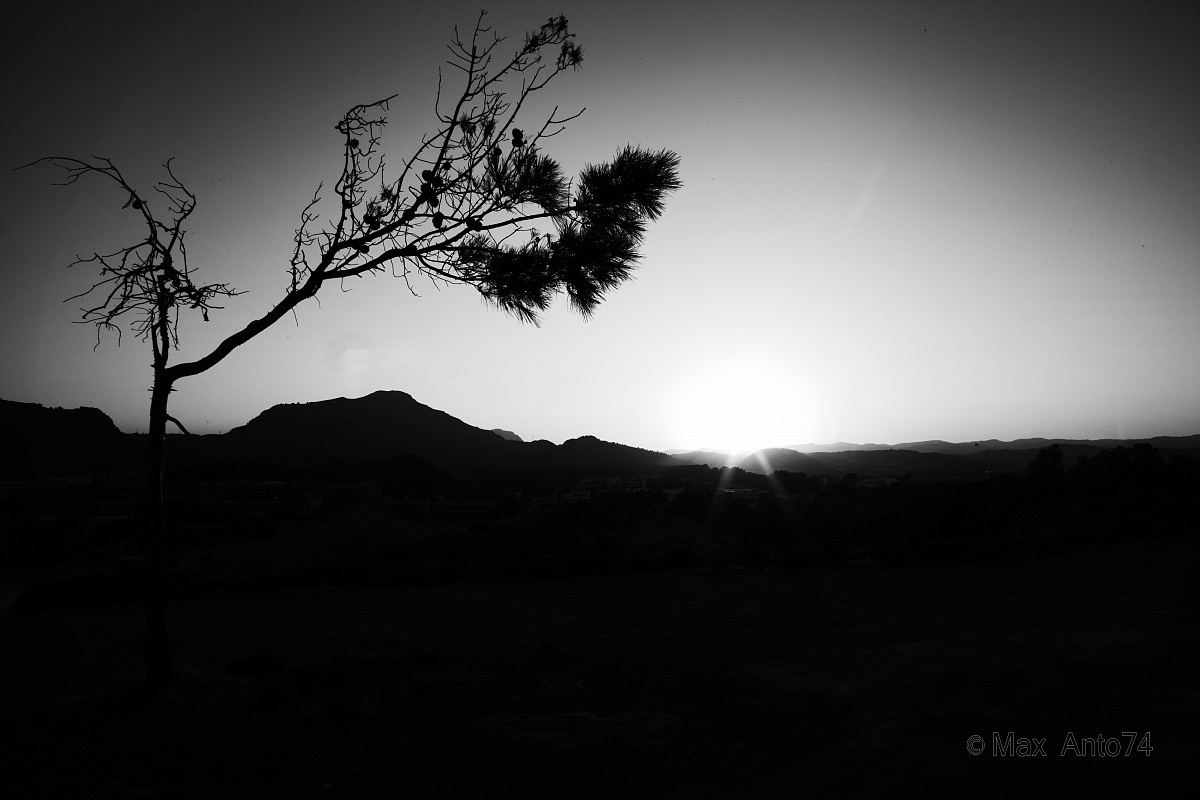 Il tramonto