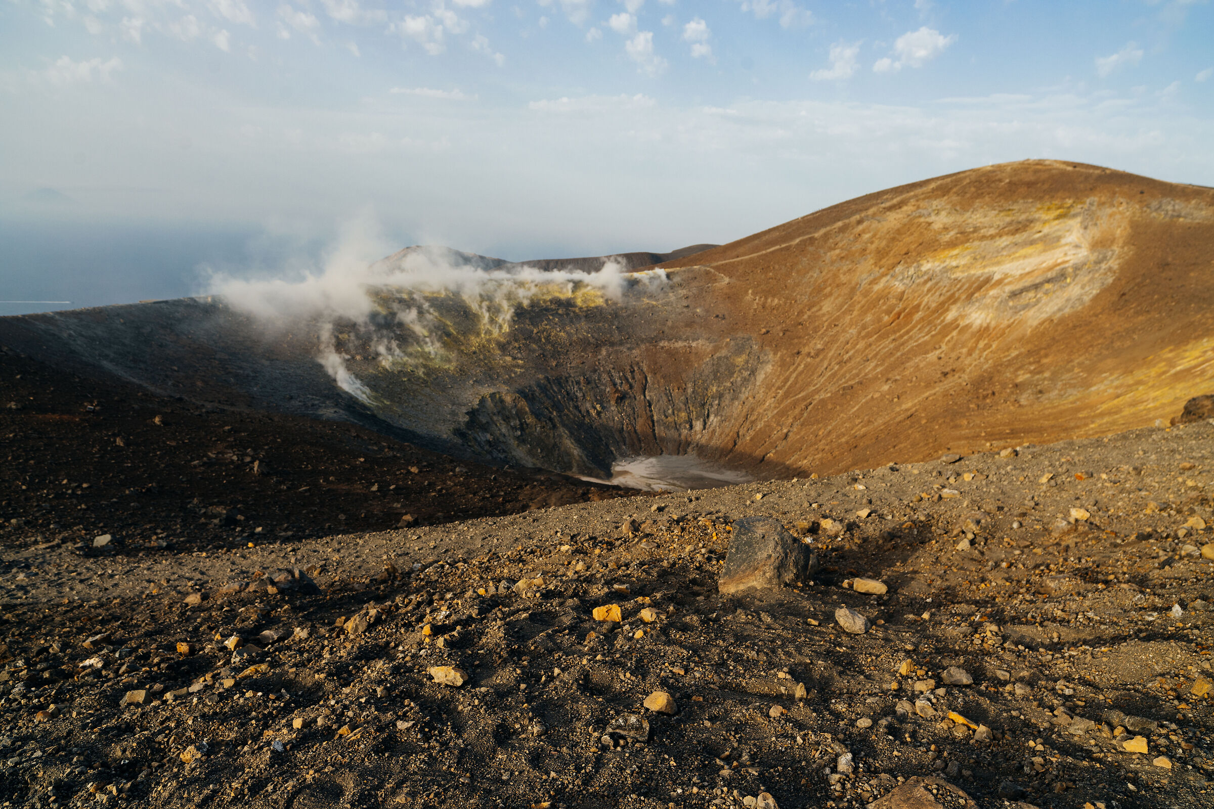 Vulcano con vista