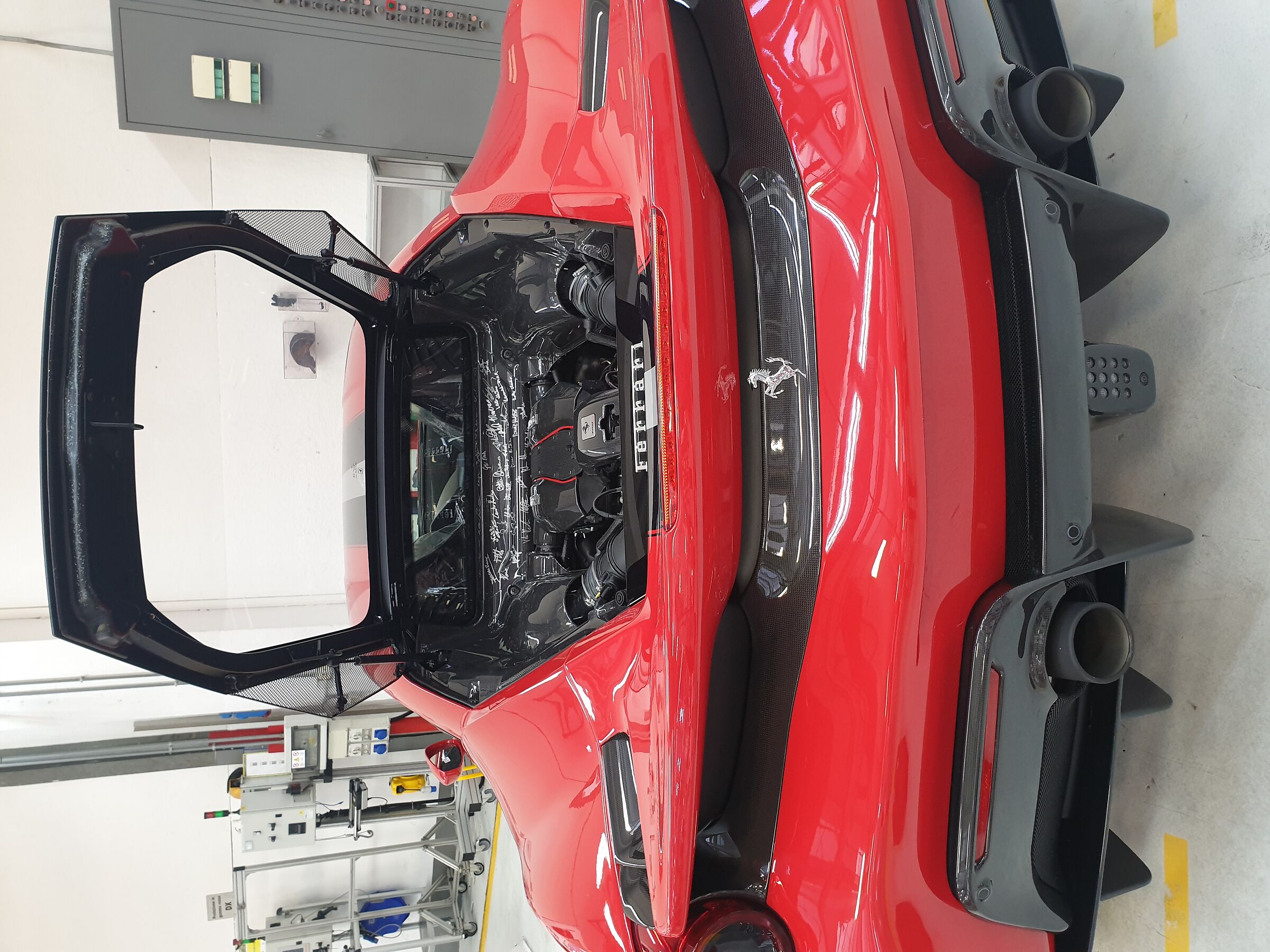 Ferrari 488 Pista Signed