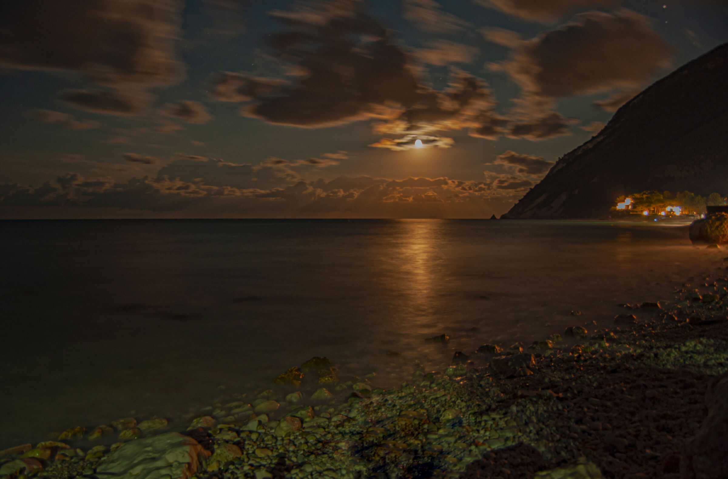Portonovo di notte