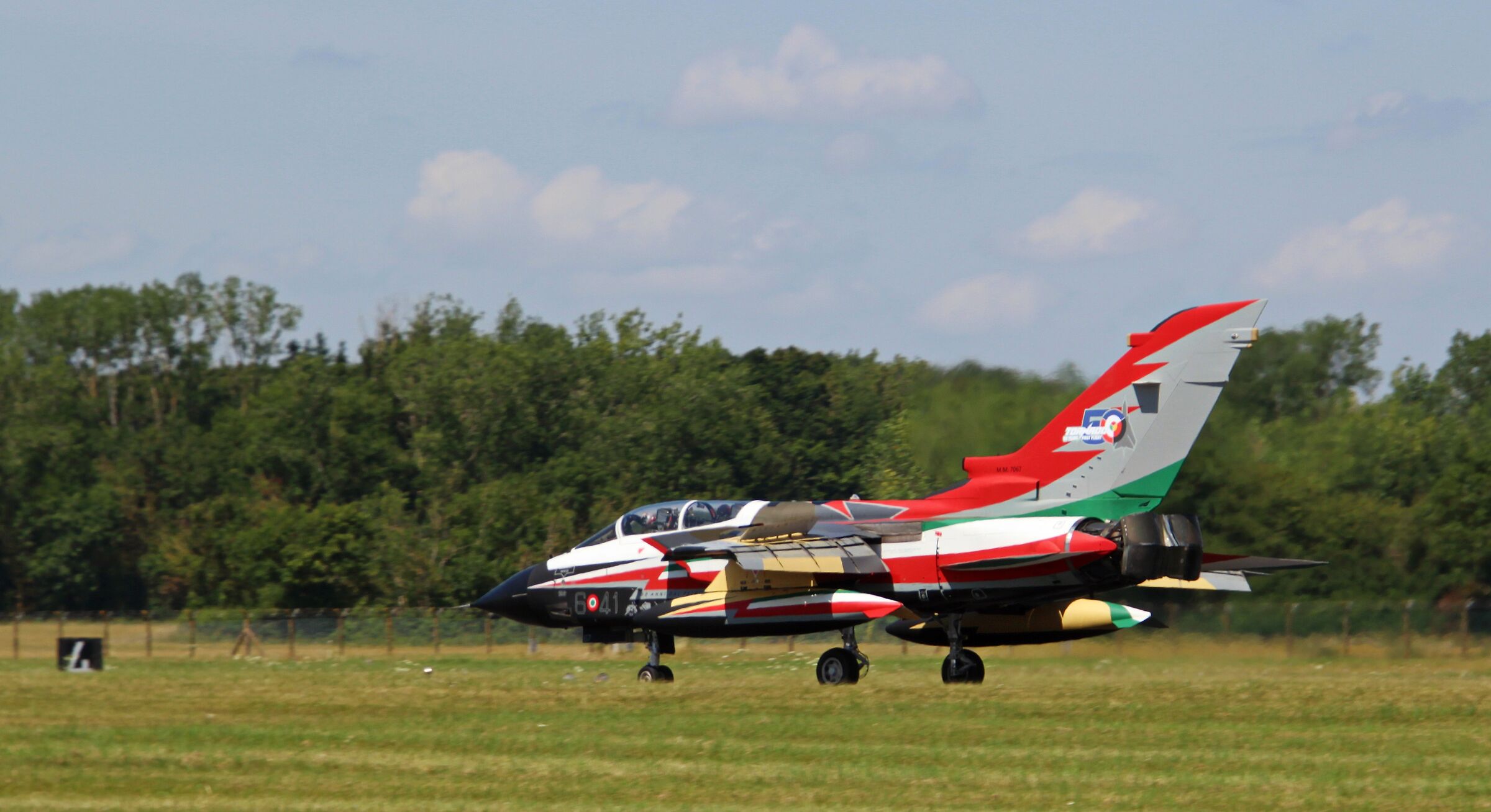 Italy shows off its livery