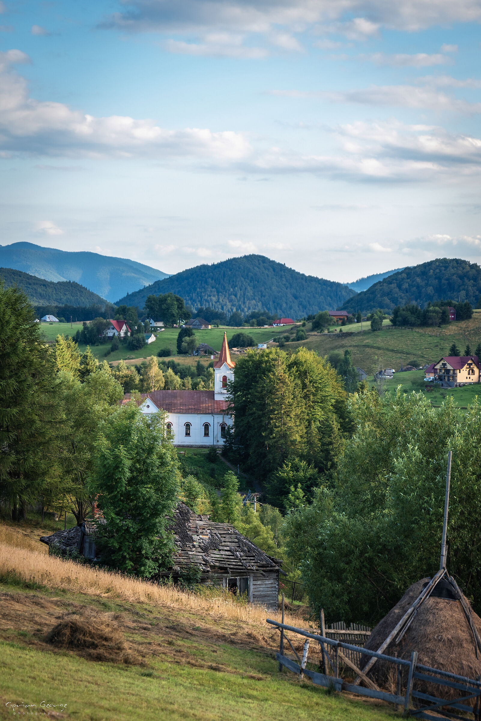 Un villaggio dei Carpazi