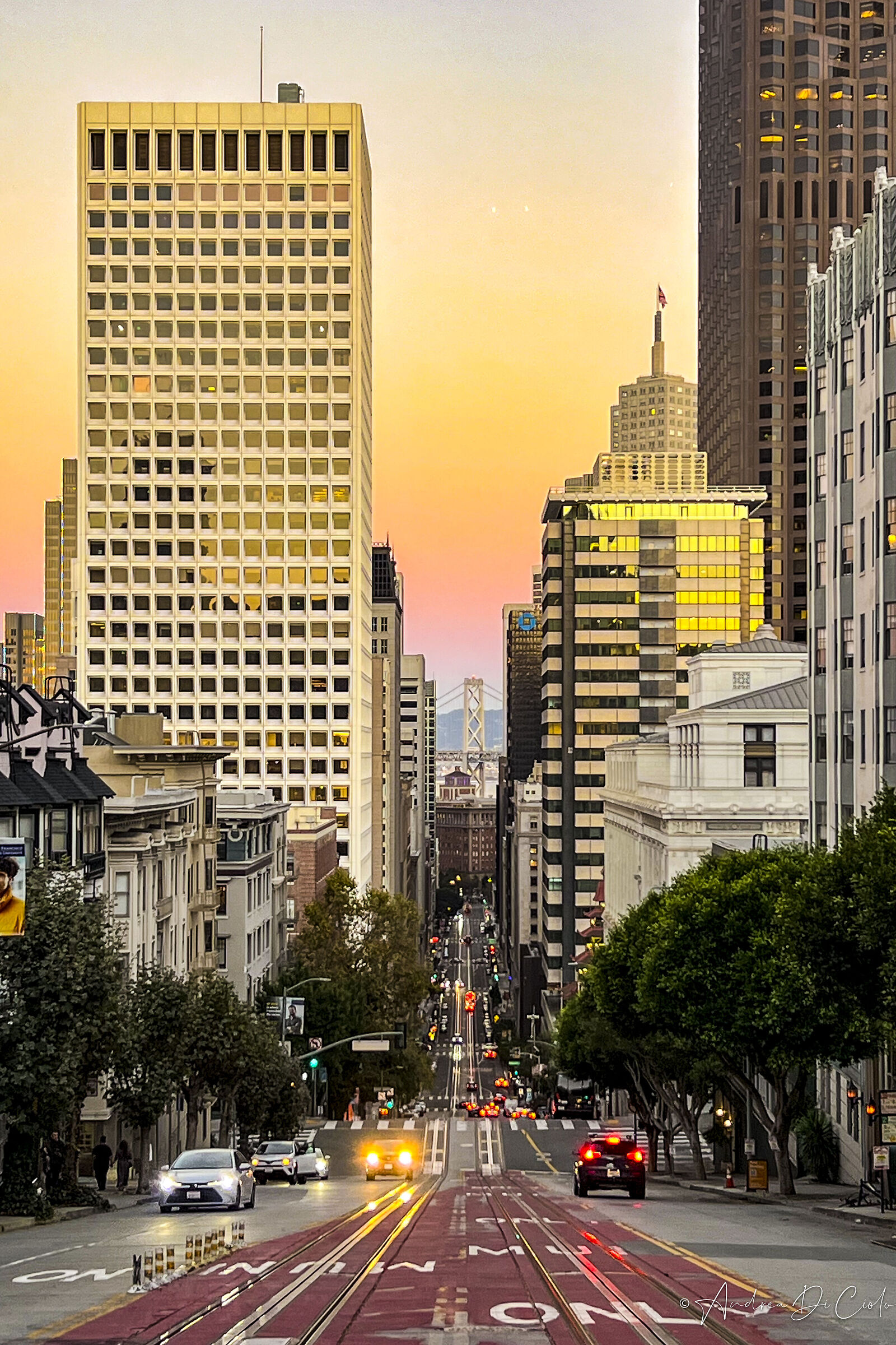 Tramonto a San Francisco
