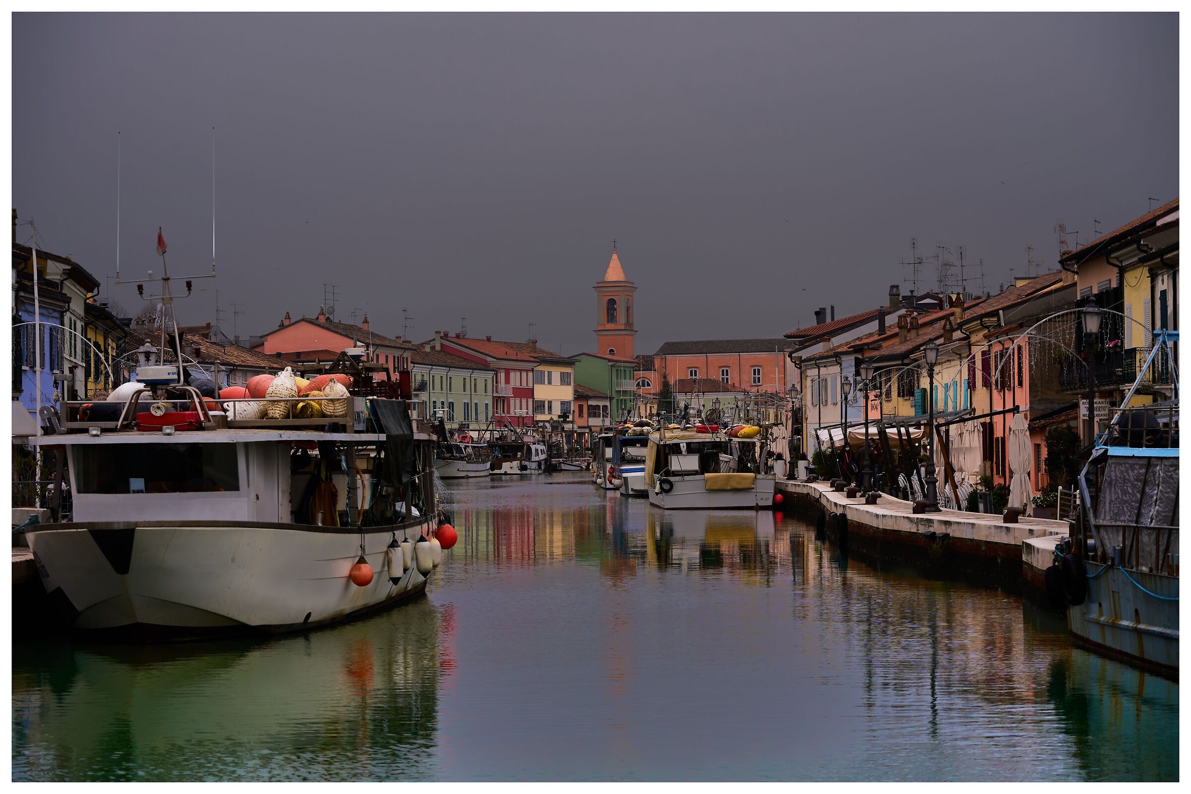 Cesenatico waiting for the storm