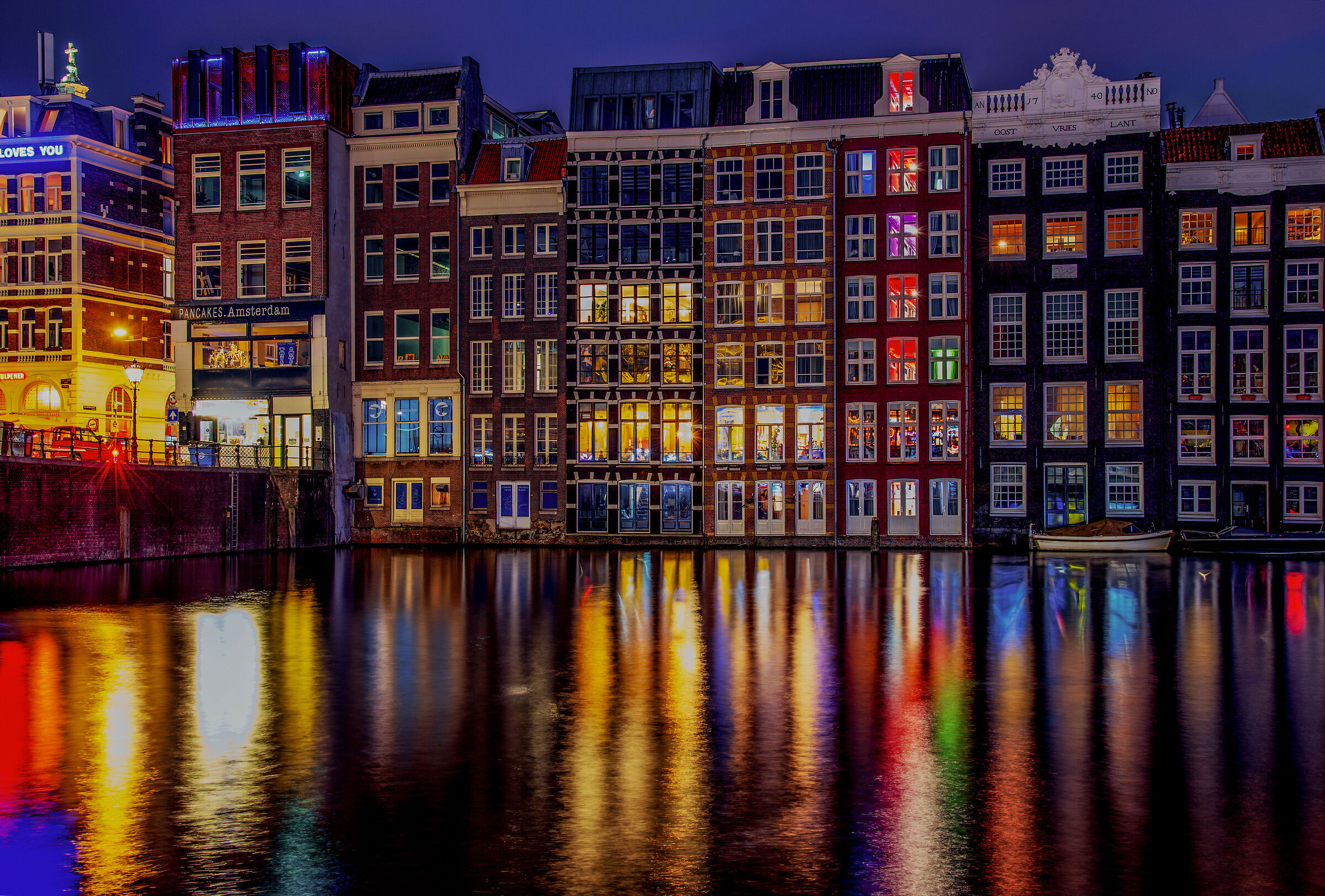 i colori di Amsterdam.