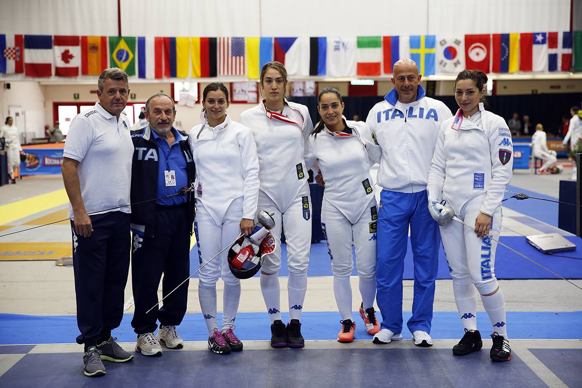 great Italy in fencing