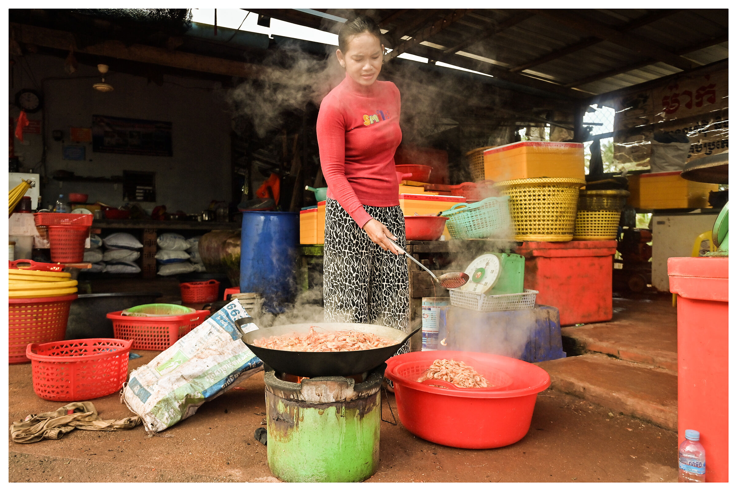 Gamberi fritti per tutti!