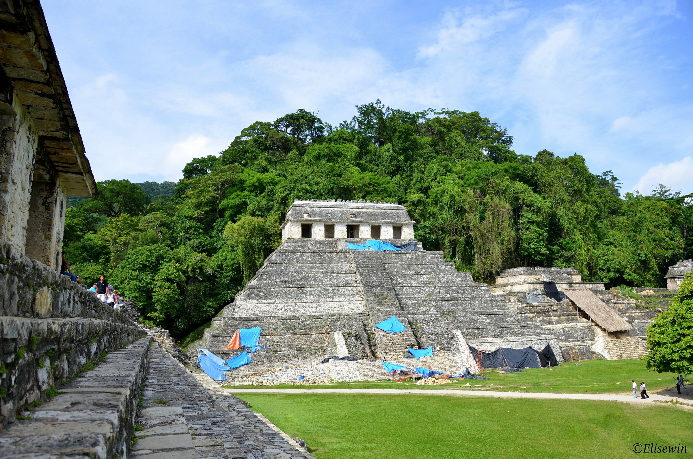 Palenque - The Temple of the Inscriptions