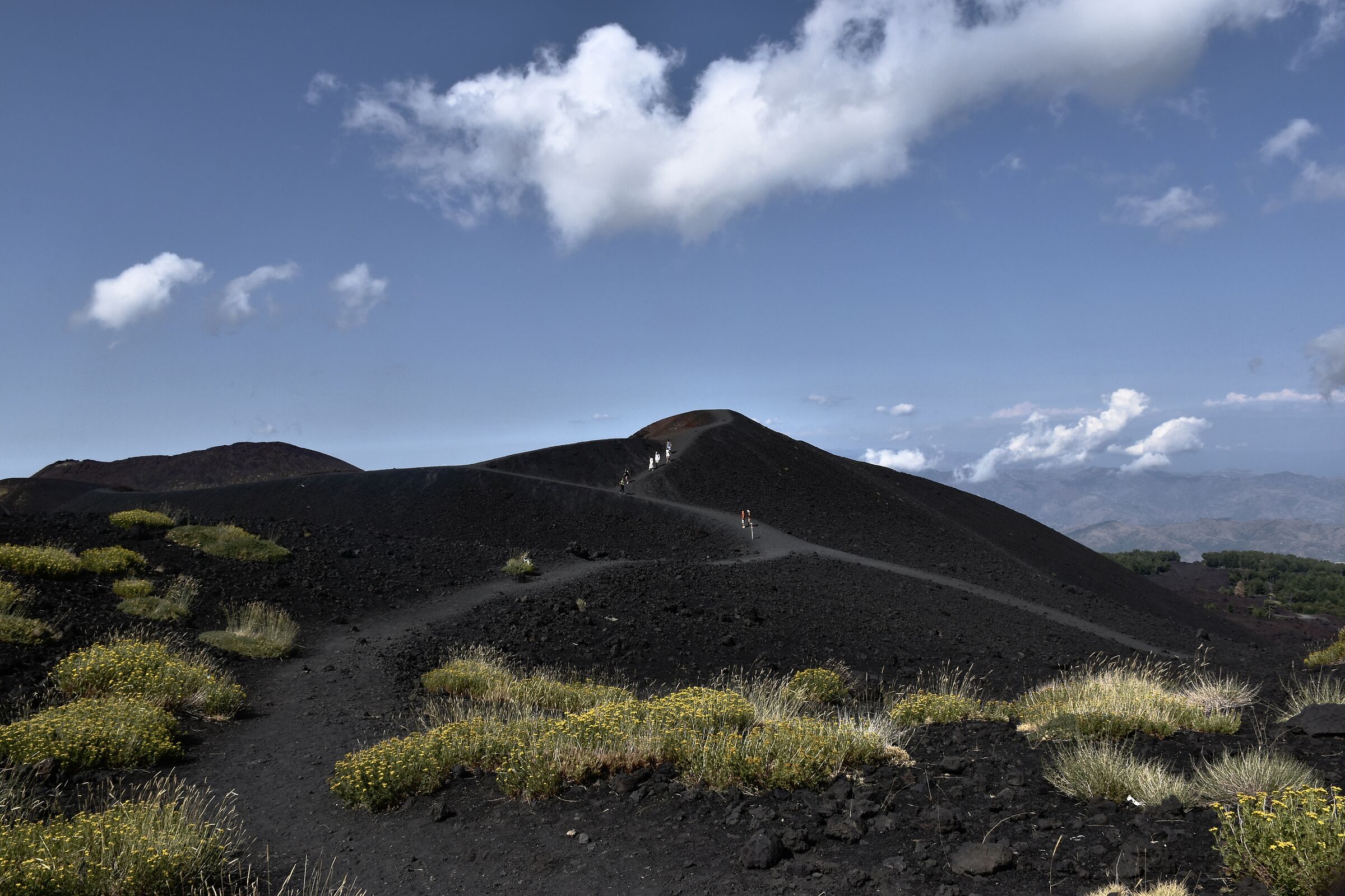 Etna, crateri del 2002