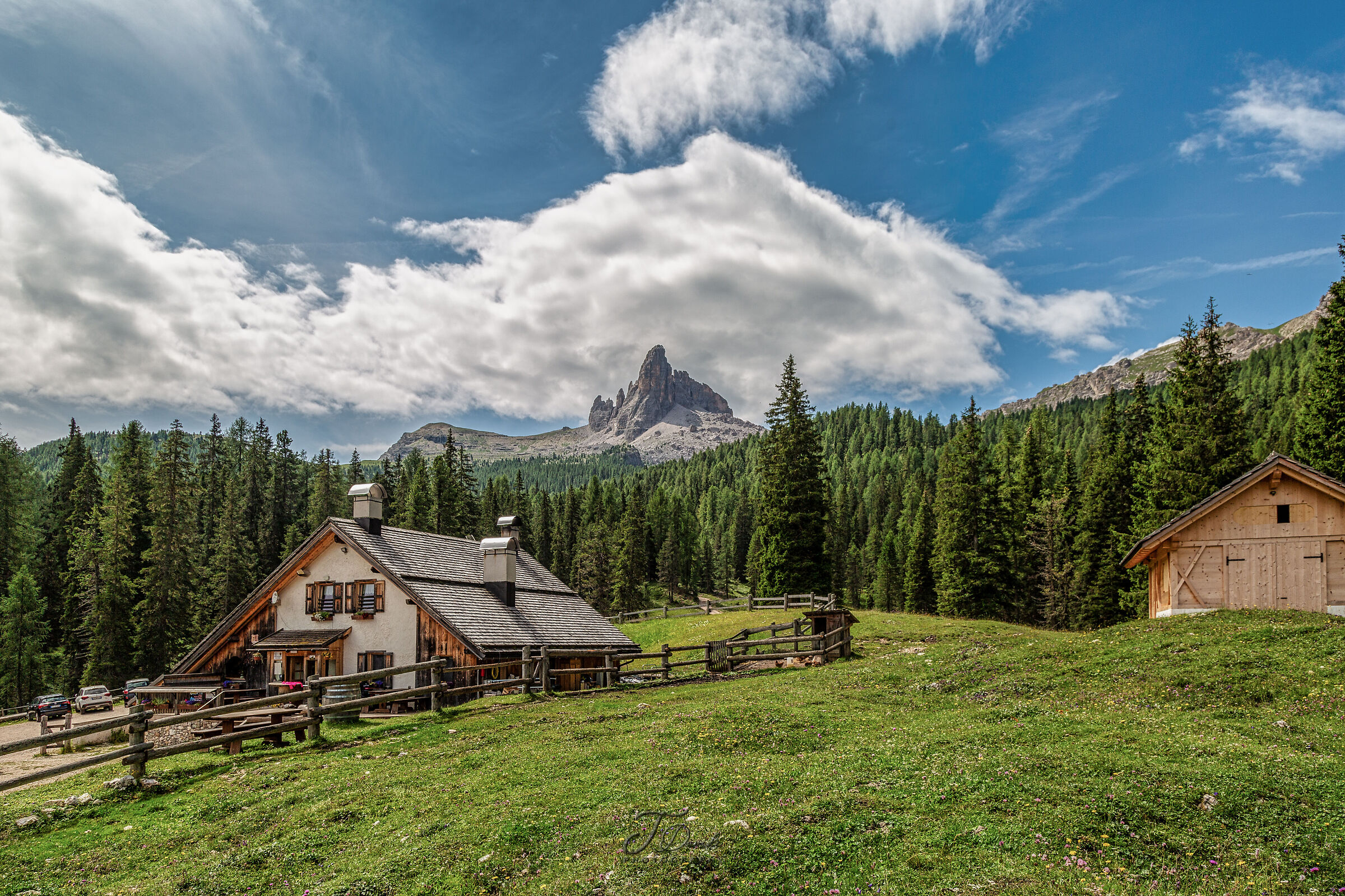 Malga Federa and Bec de Mesdì
