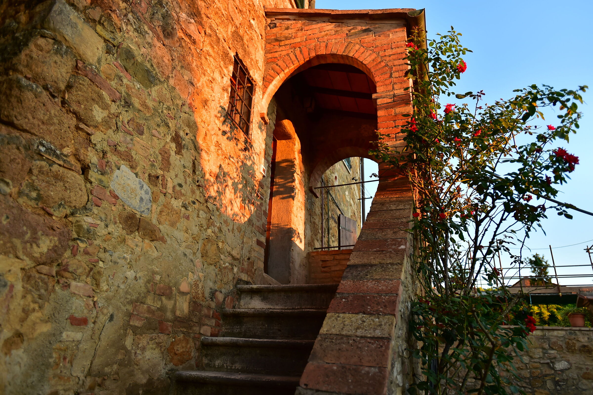 San Quirico d'Orcia - Sorge il sole