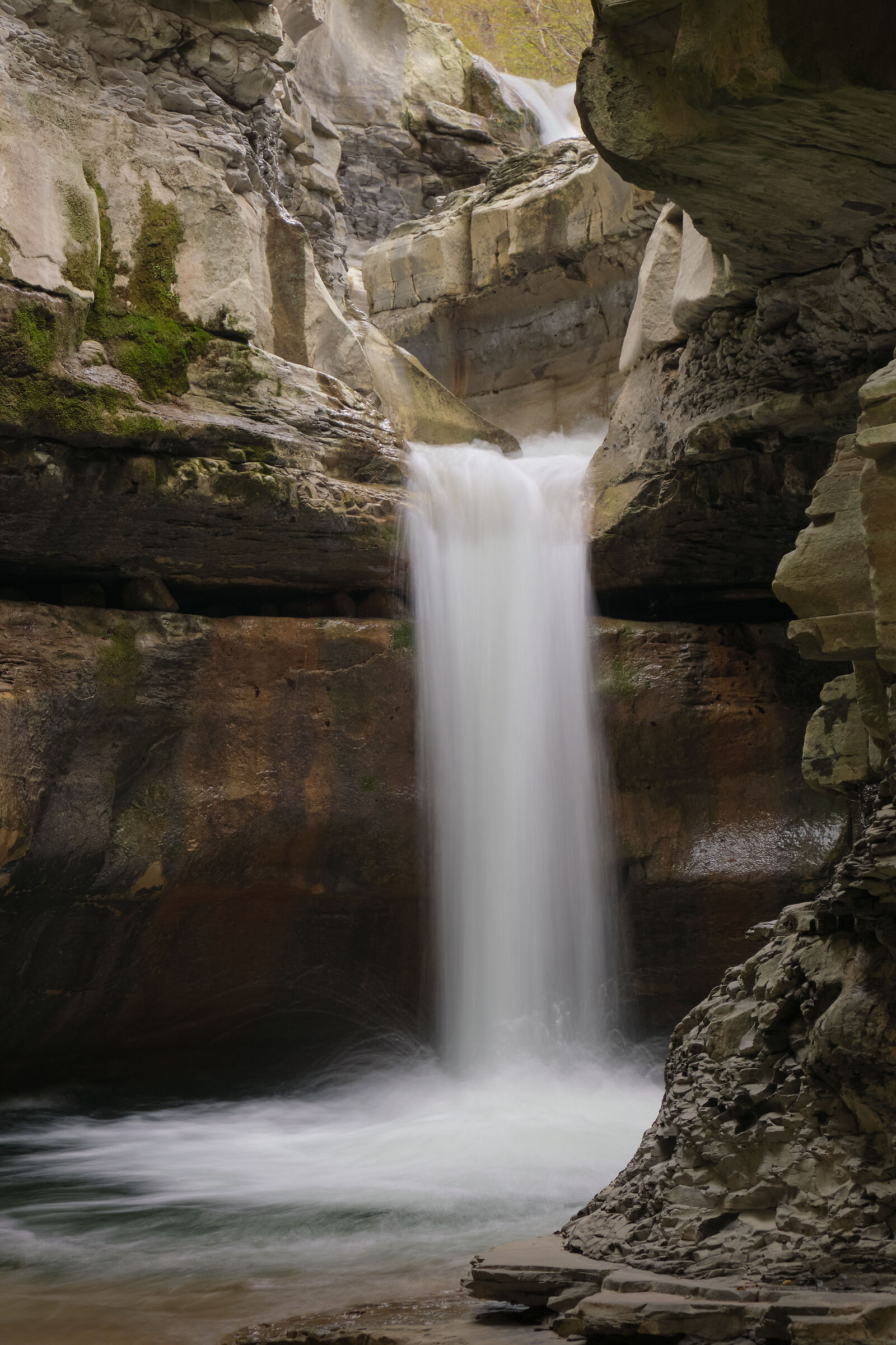 Screaming waterfall