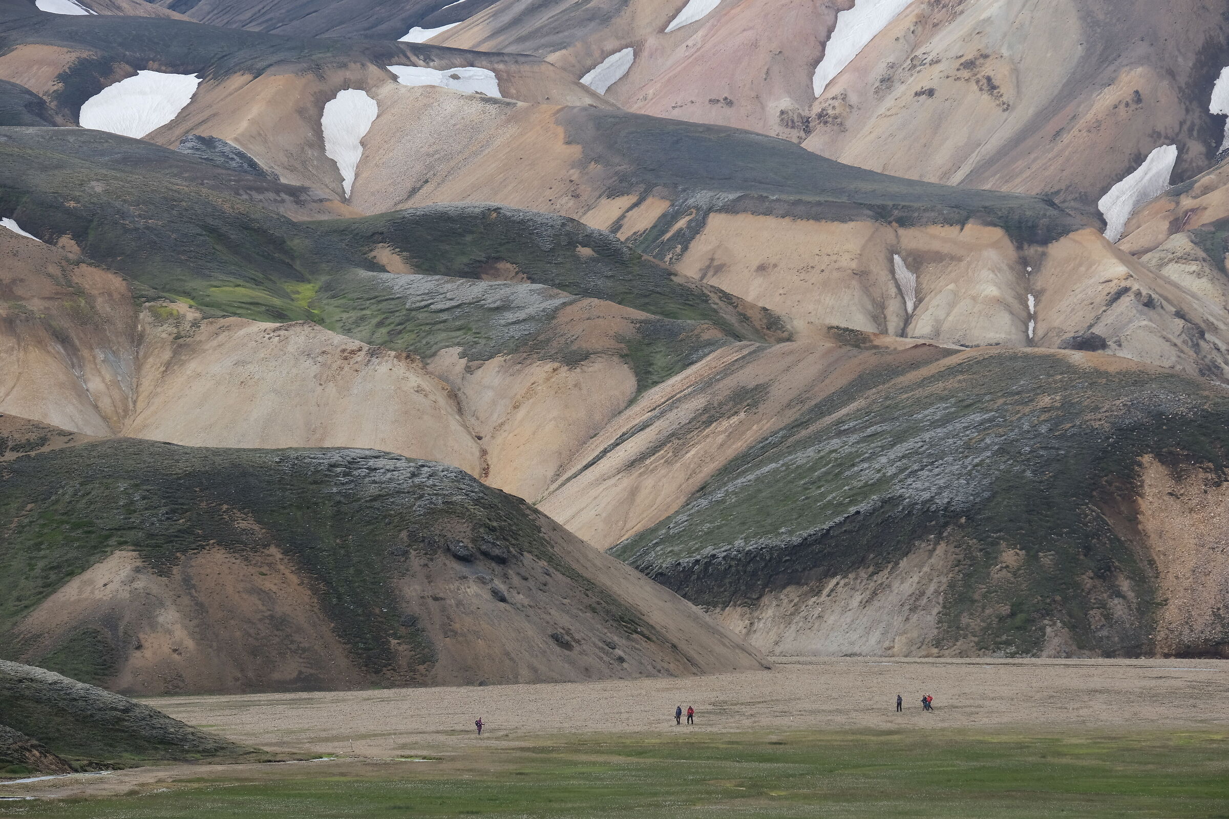 Le montagne colorate del Landmannalaugar