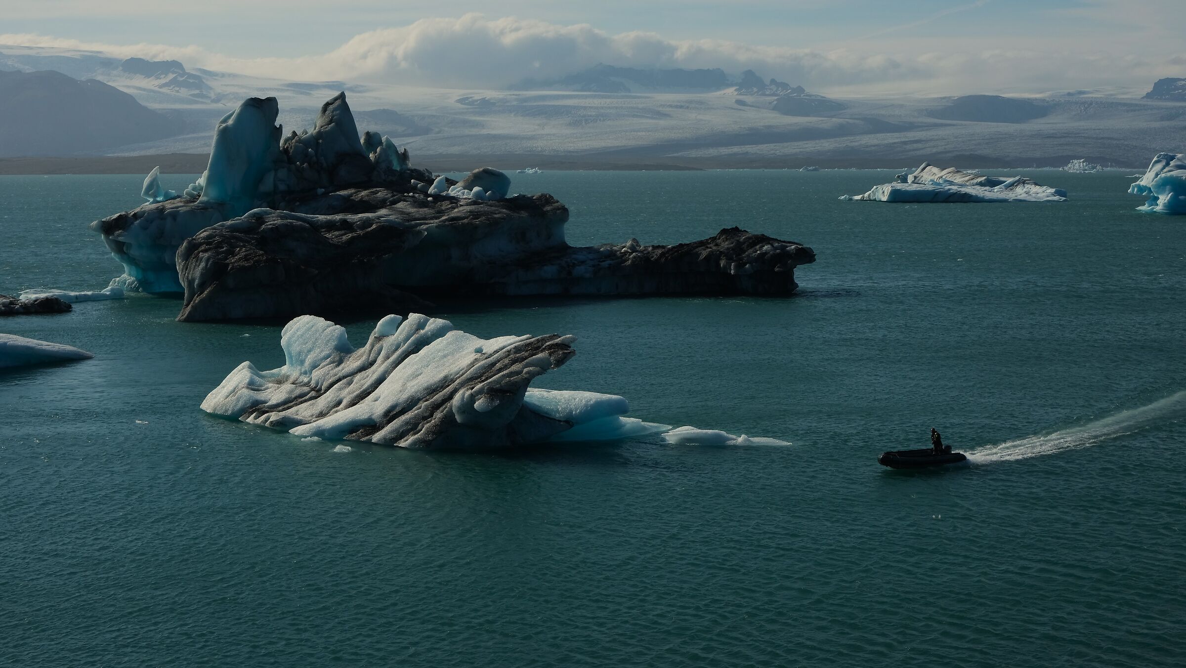 La laguna glaciale di Jökulsárlón