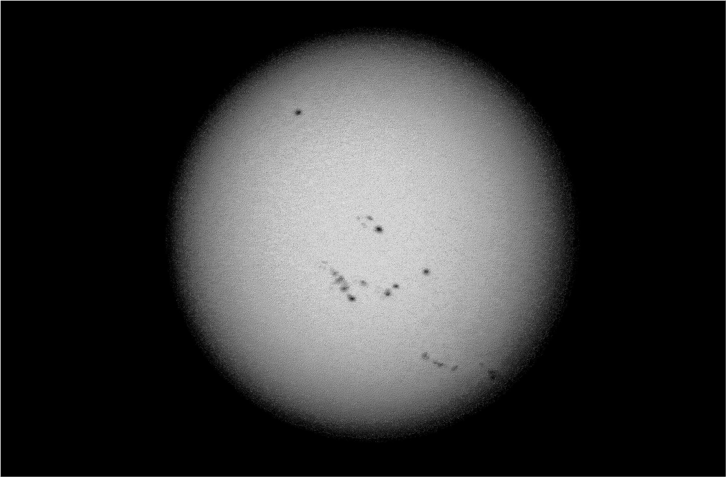 ,, sunspots,, single shot,