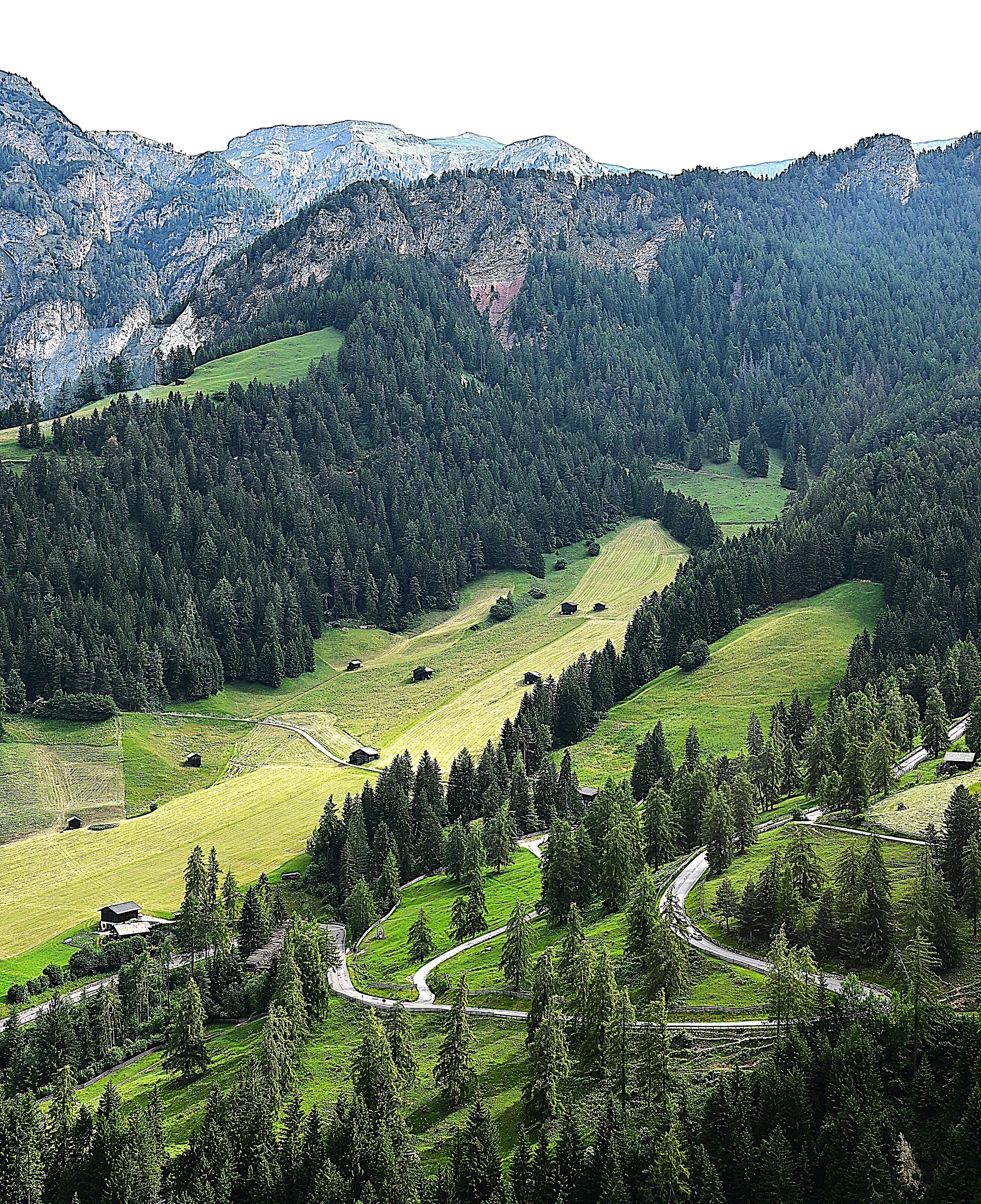 Malghe sopra Tires - Alto Adige -