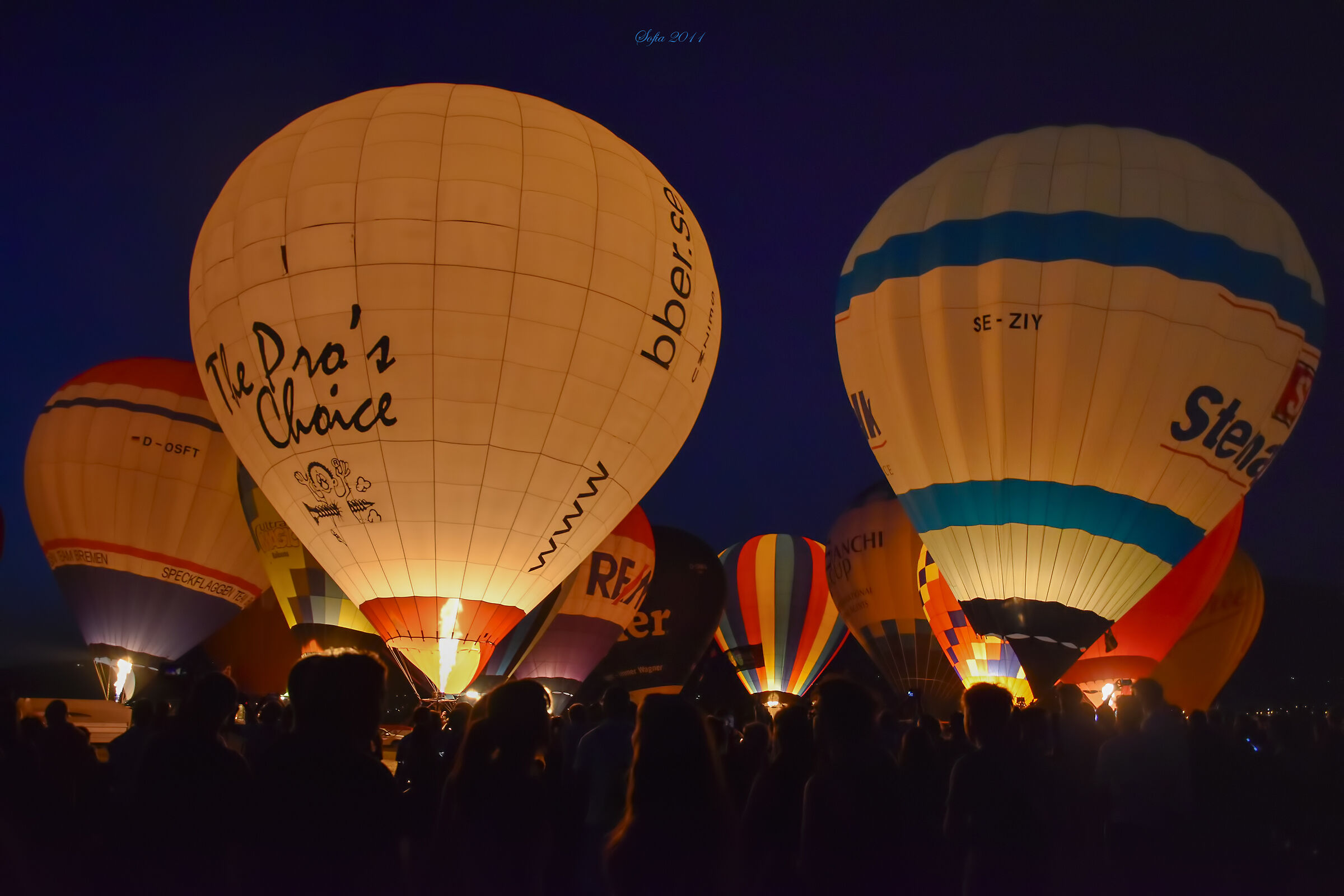 Spettacolo in notturna