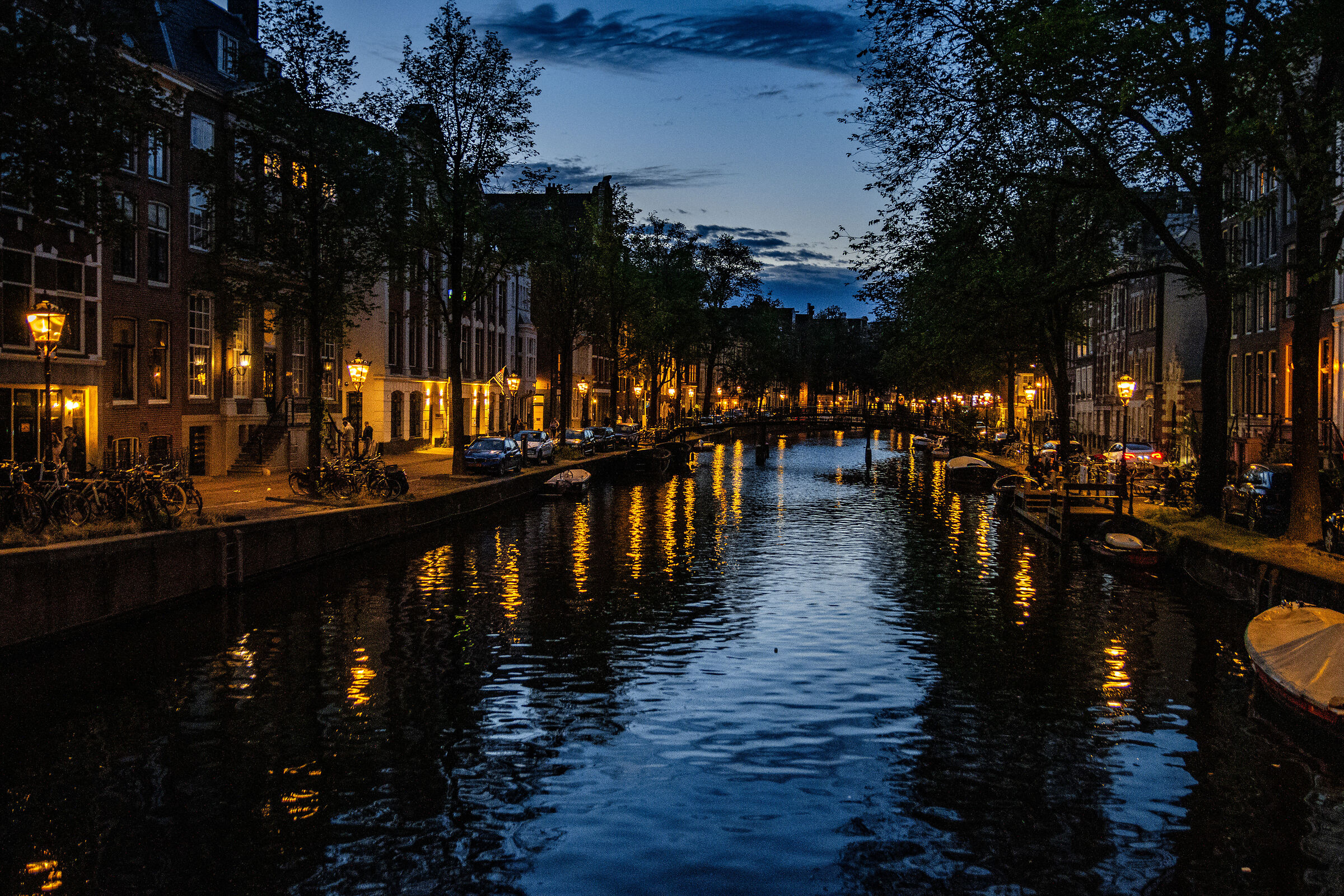 Tramonto sul Canale