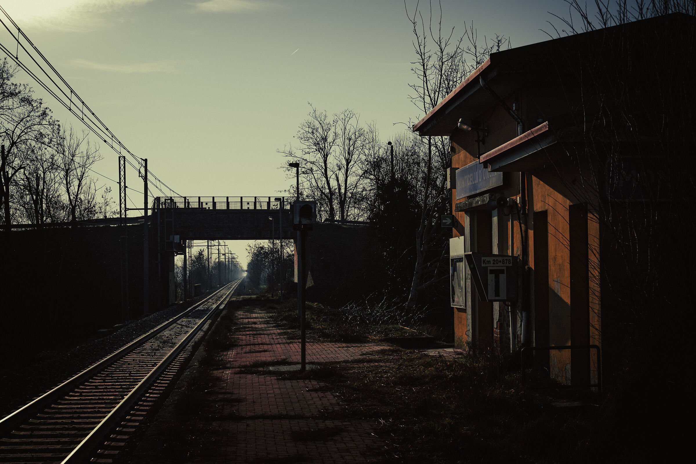 Ombre,stazioni e tramonti...
