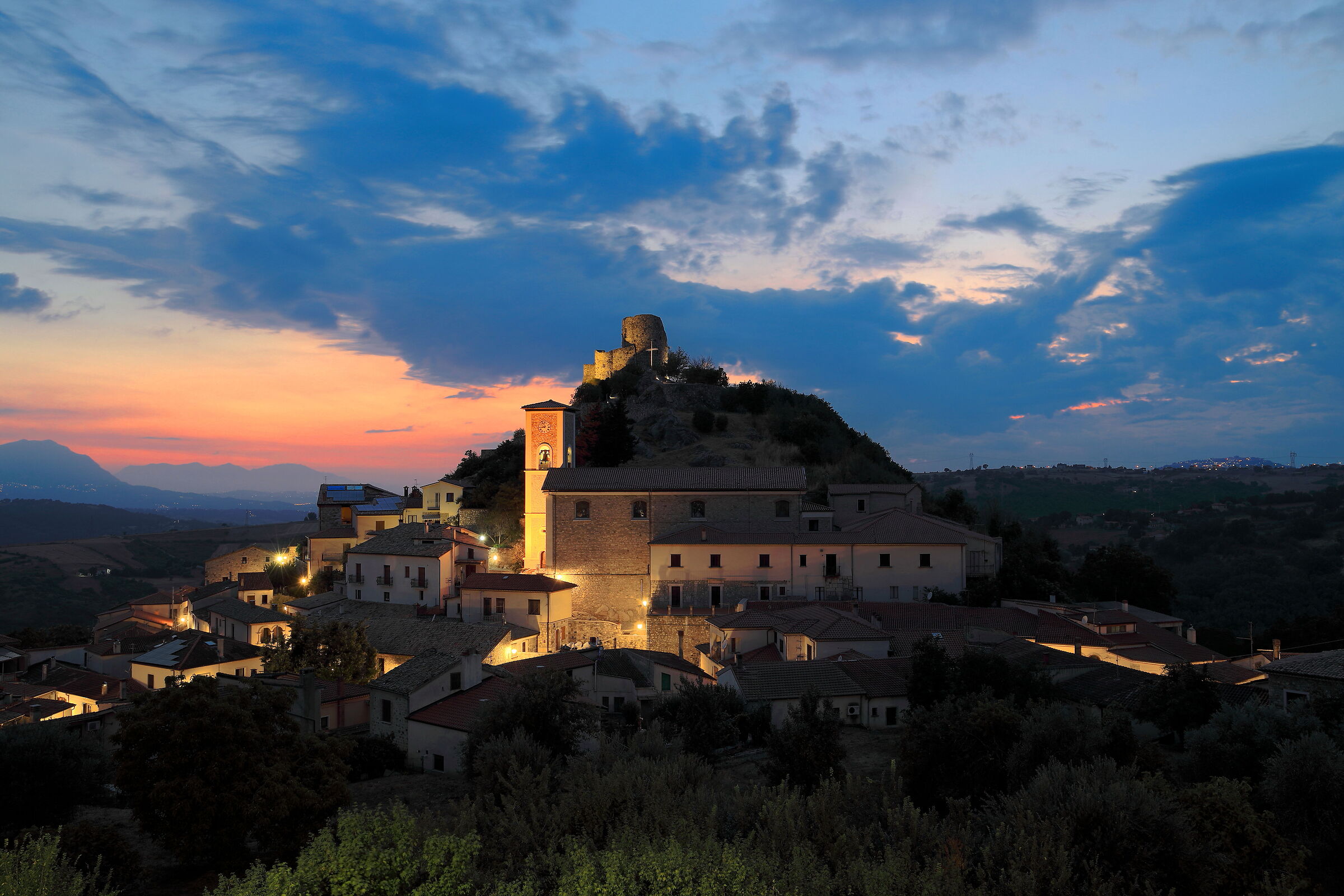 Tramonto sulla Rocca