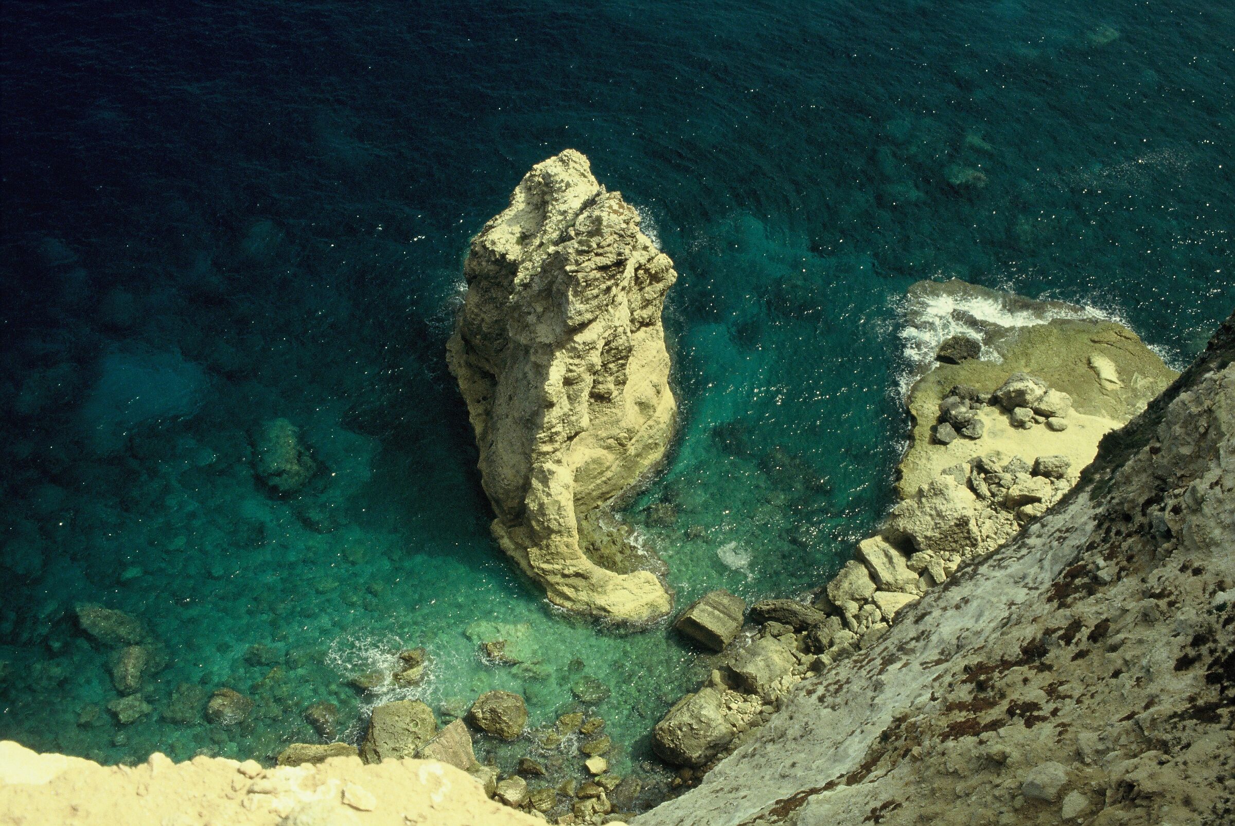 Lampedusa scogliera