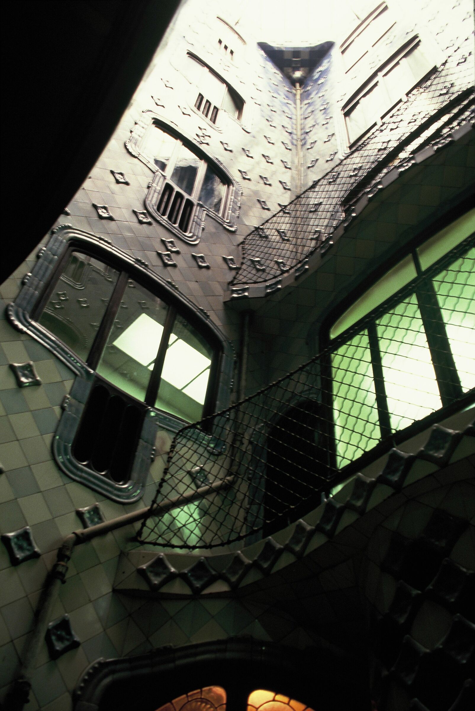 Interno di Casa Batlló a Barcellona