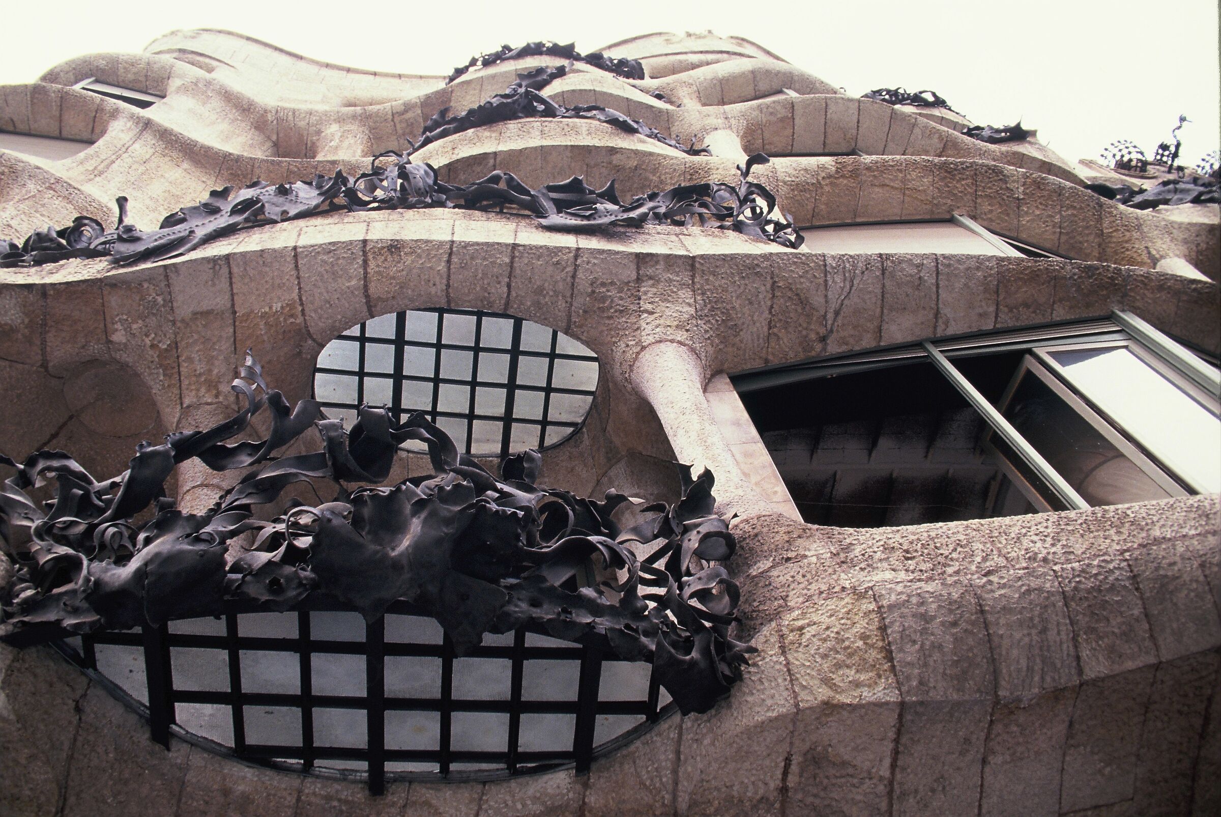 i balconi di Casa Mila